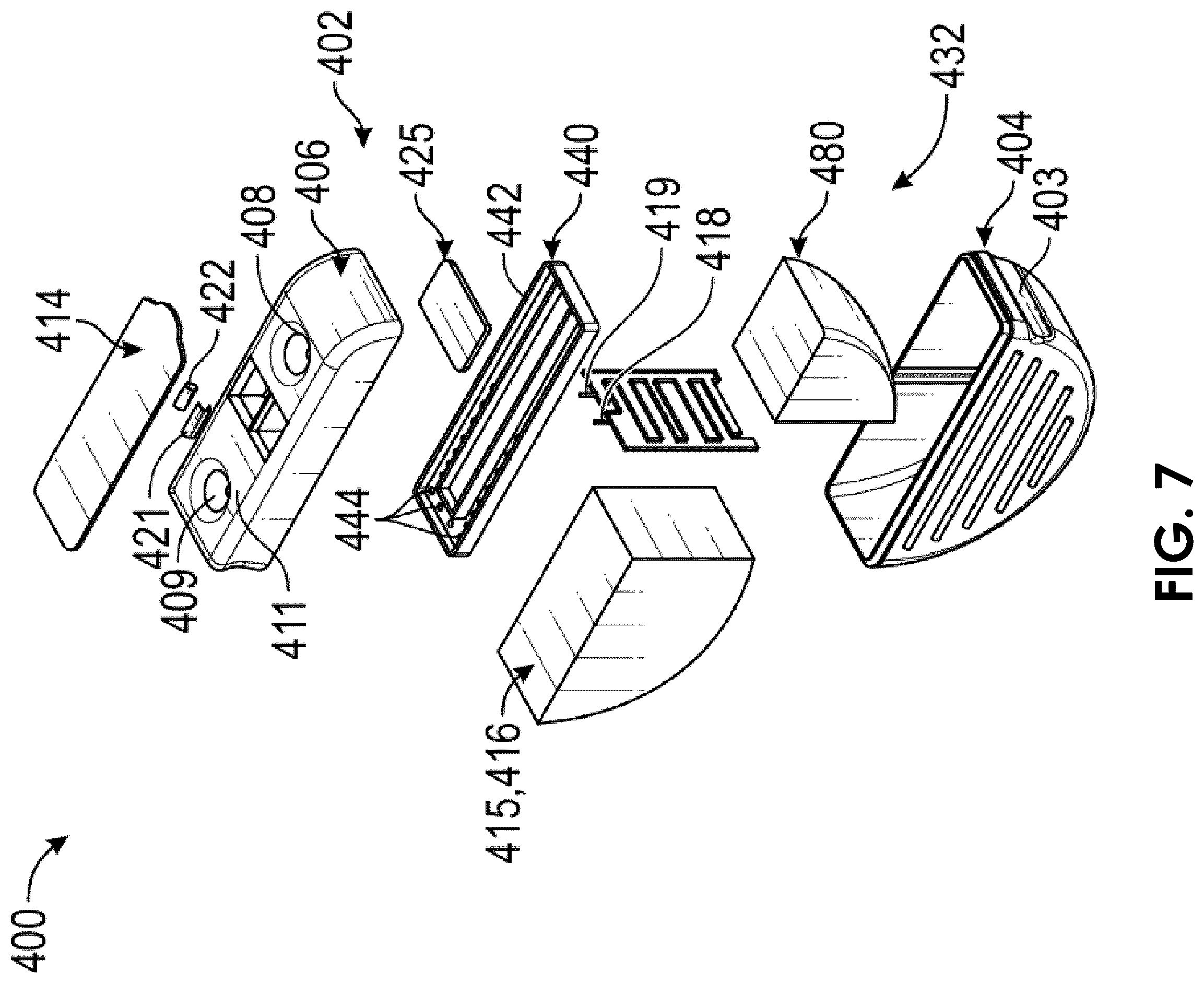 Patent US12359324 Figure 7 – System for sterilizing equipment, associated method, and chlorine dioxide gas generating device for use with same