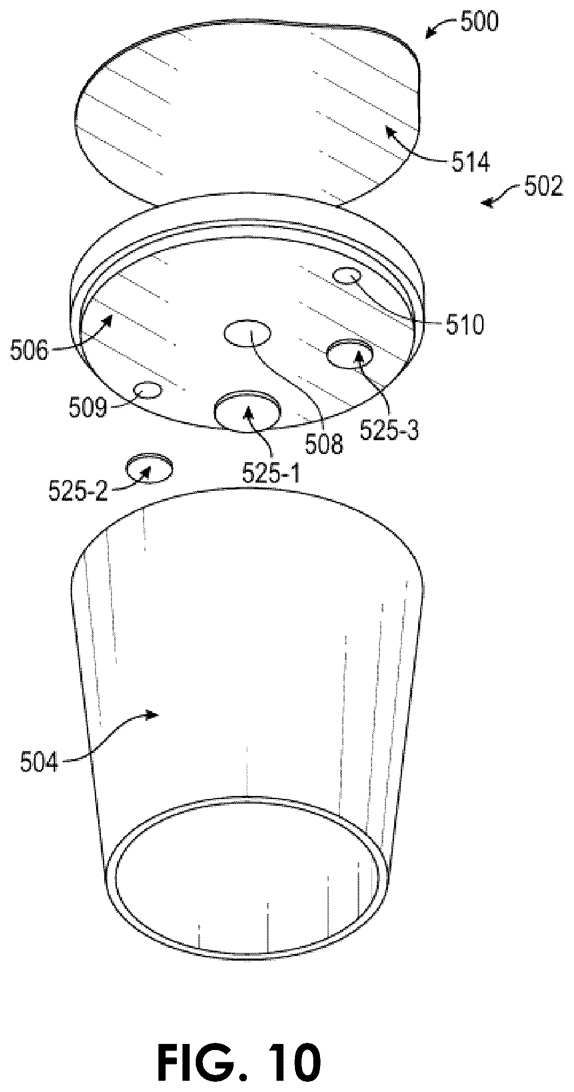 Patent US12359324 Figure 10 – System for sterilizing equipment, associated method, and chlorine dioxide gas generating device for use with same