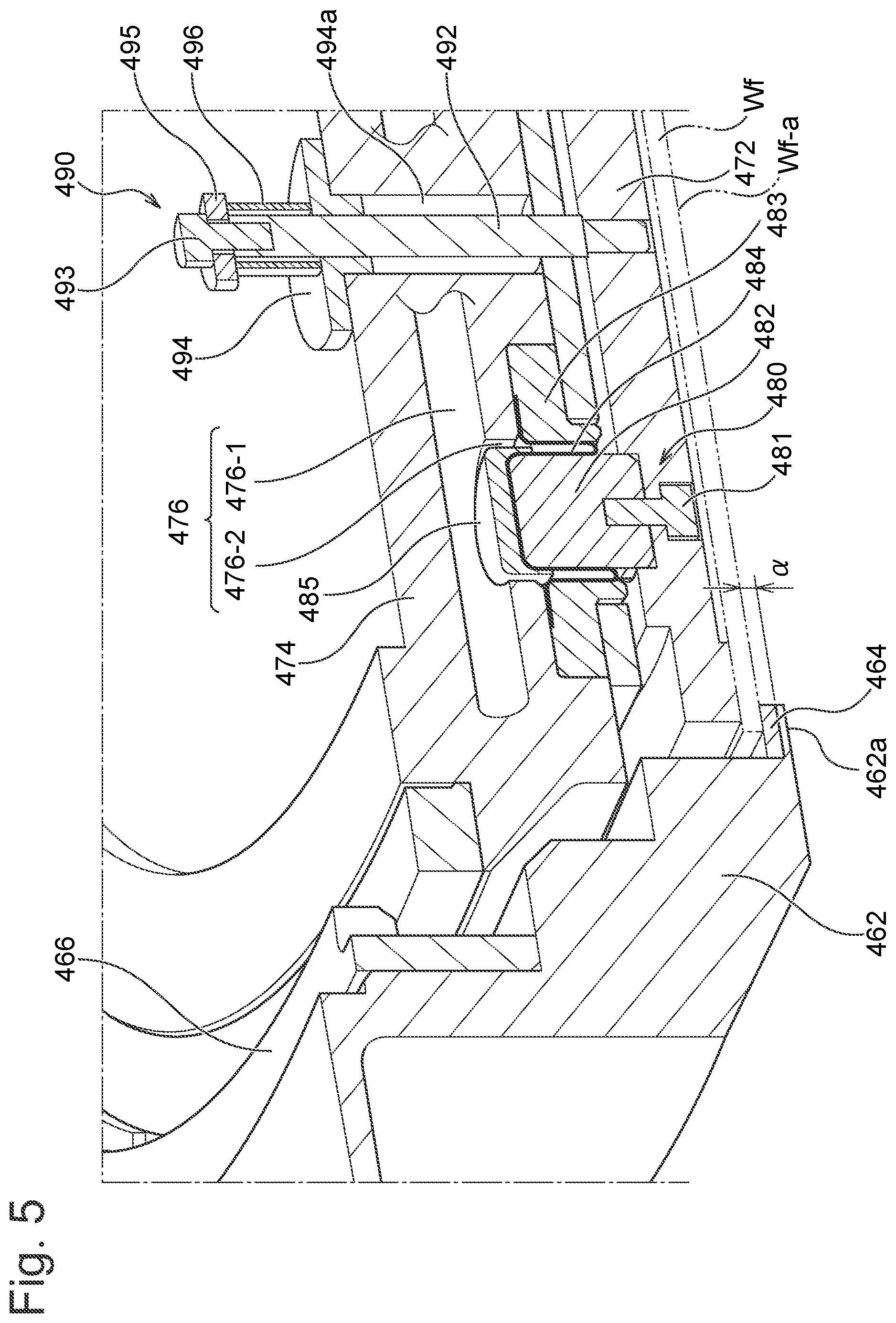 Patent US12359339 Figure 5 – Plating apparatus and substrate holder operation method
