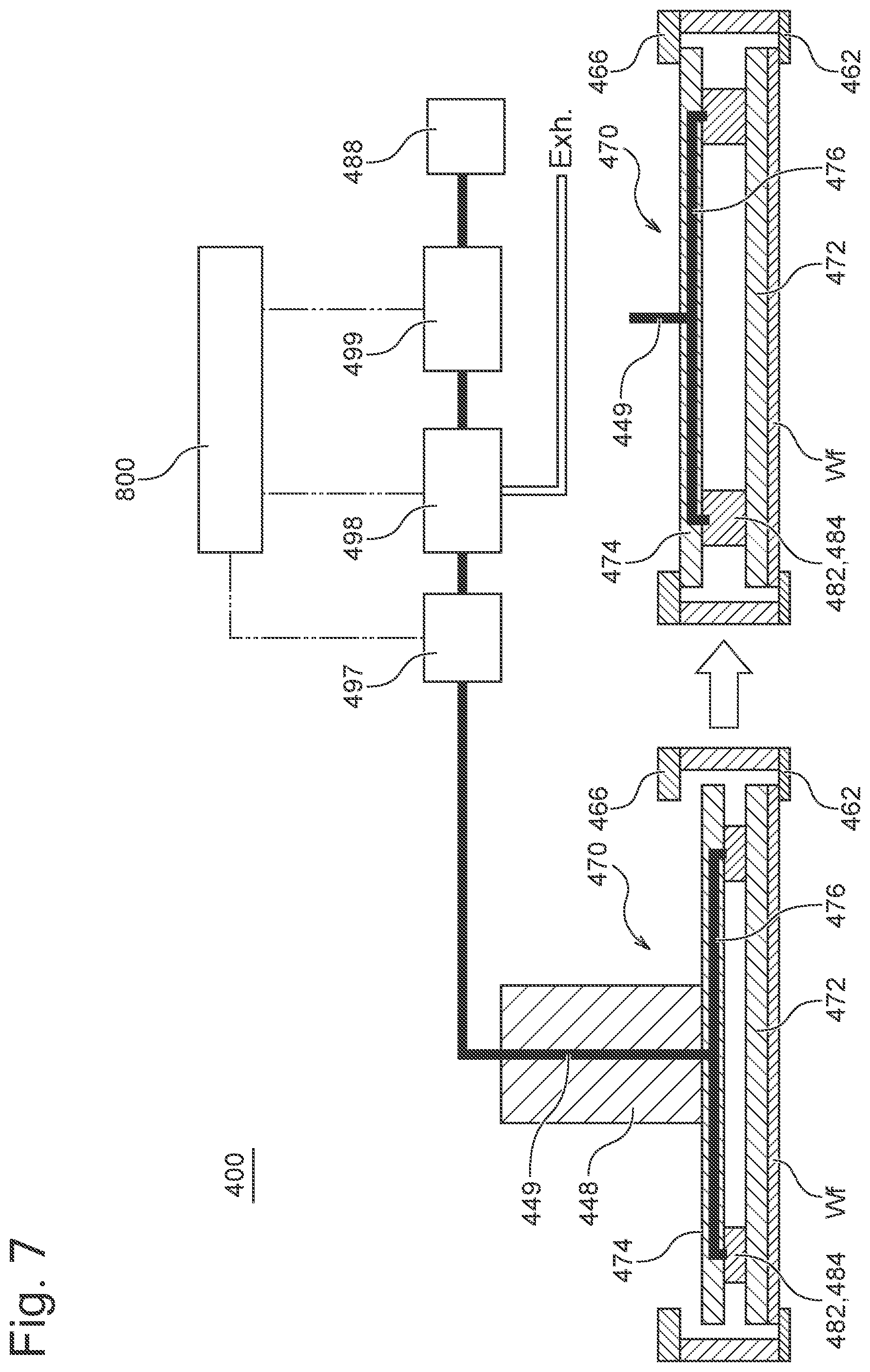 Patent US12359339 Figure 7 – Plating apparatus and substrate holder operation method