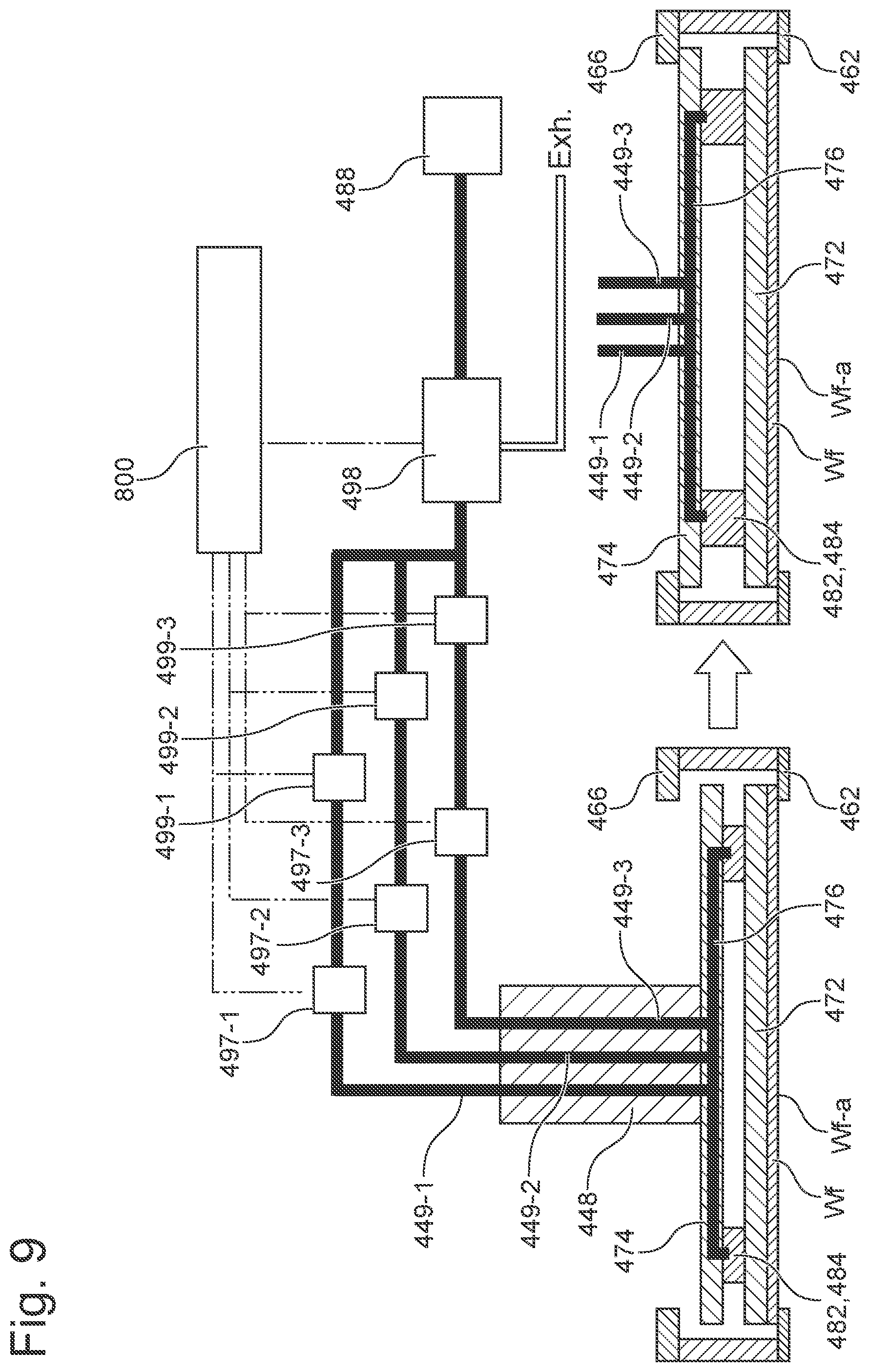 Patent US12359339 Figure 9 – Plating apparatus and substrate holder operation method
