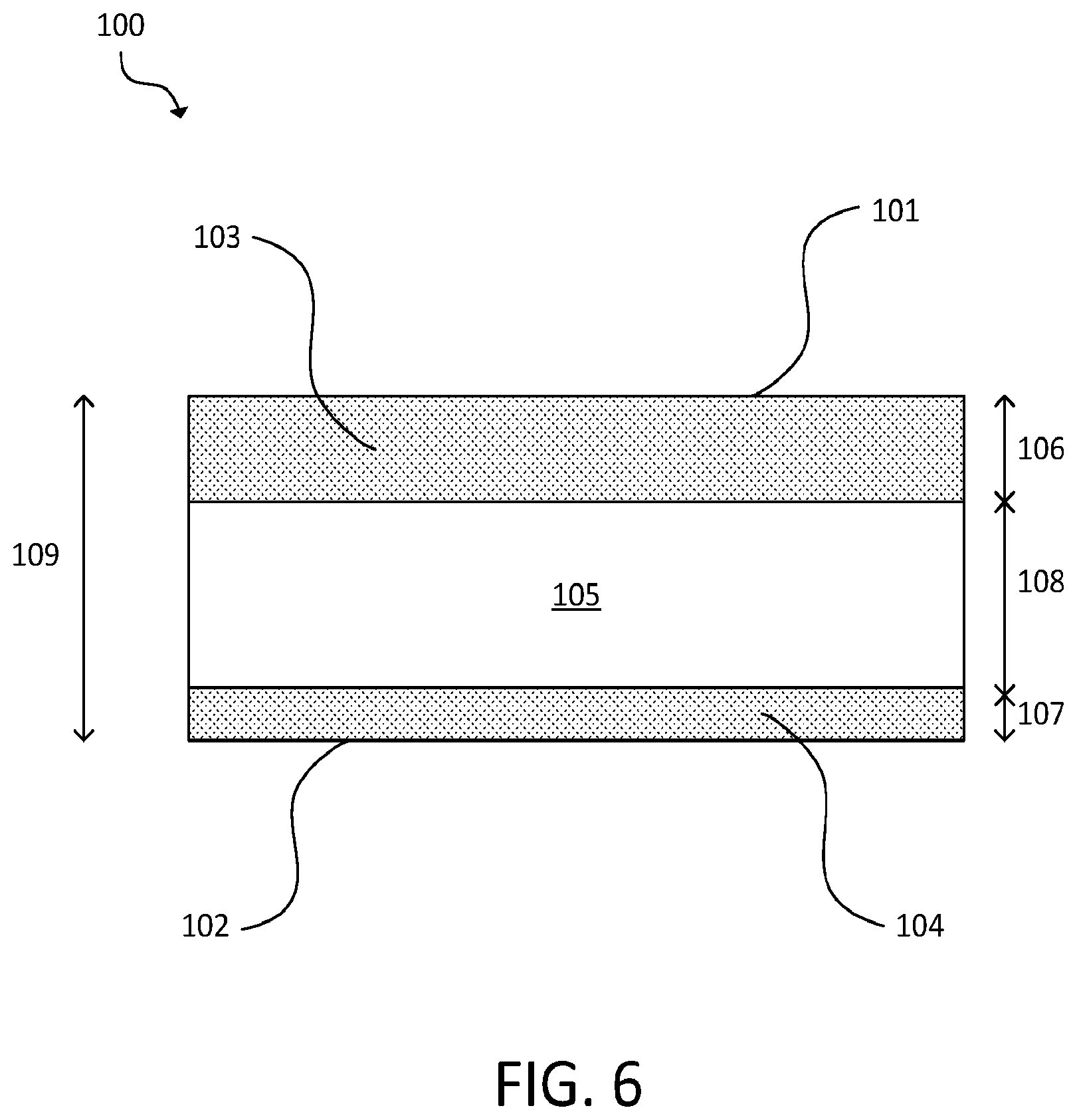 Patent US12359343 Figure 6 – Wafer with regions of low oxygen concentration