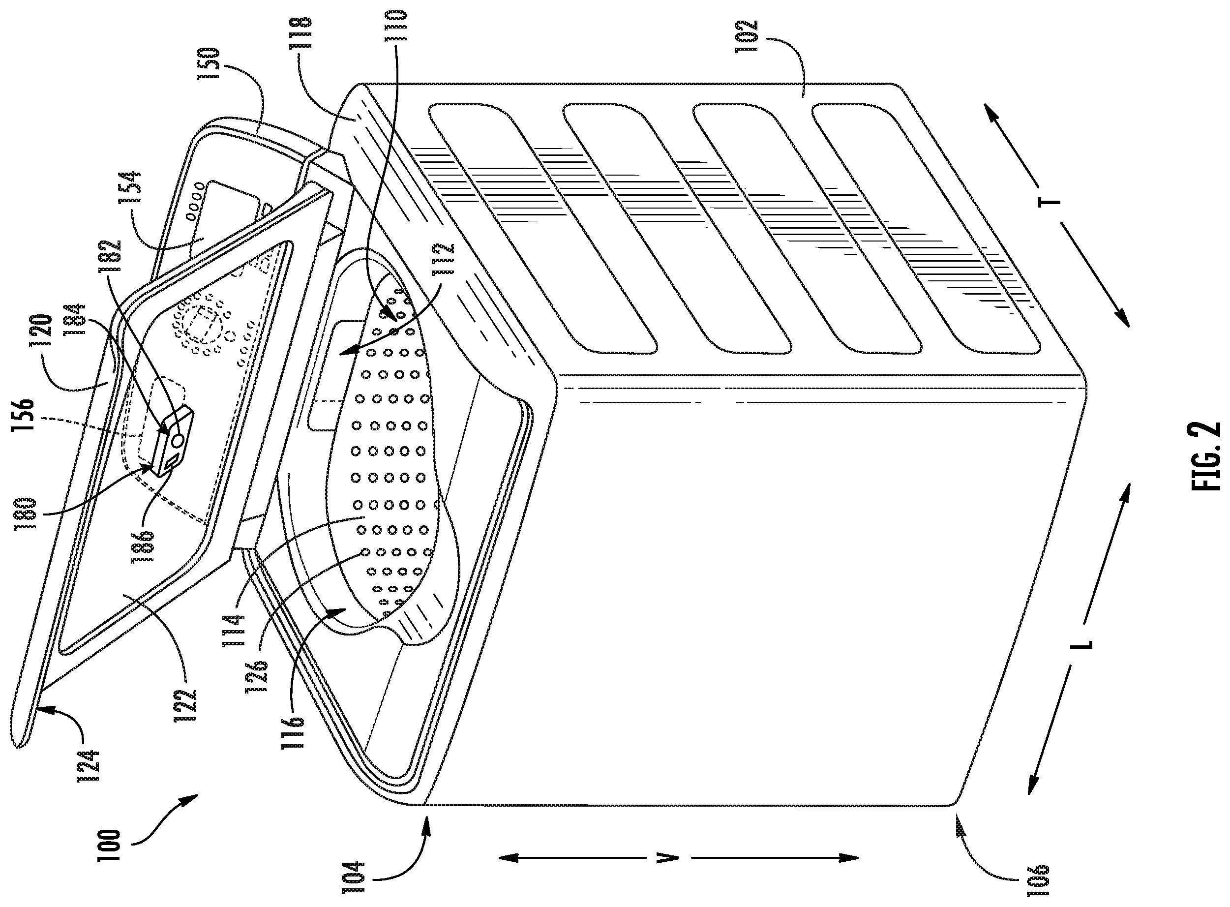Patent US12359359 Figure 2 – Method for performing a self-clean cycle in a washing machine appliance