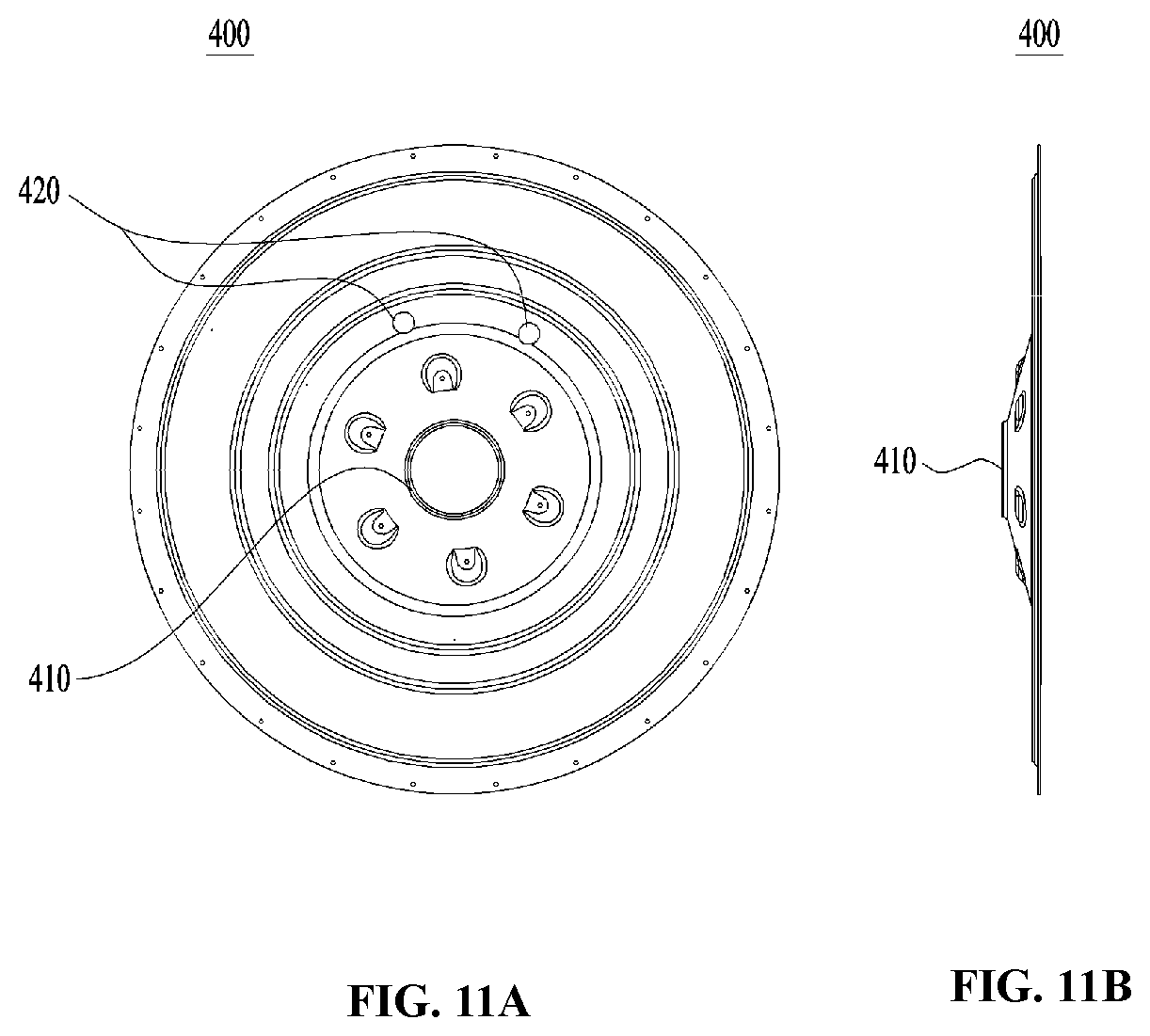 Patent US12359363 Figure 11 – Washing machine
