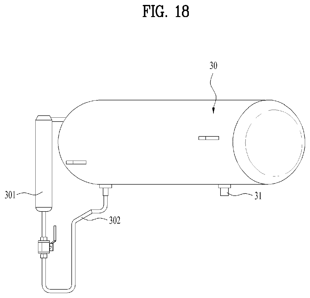 Patent US12359363 Figure 18 – Washing machine