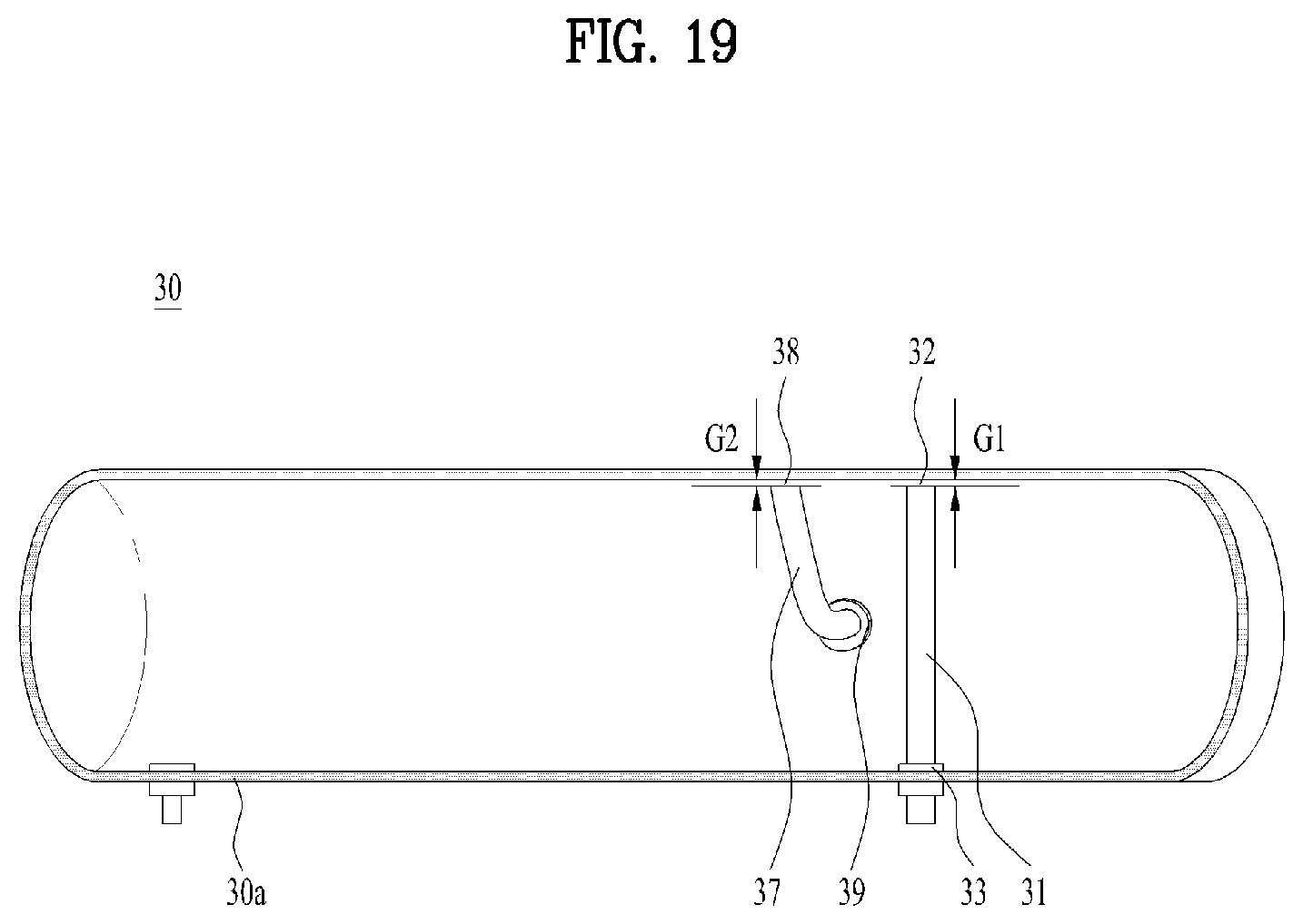 Patent US12359363 Figure 19 – Washing machine