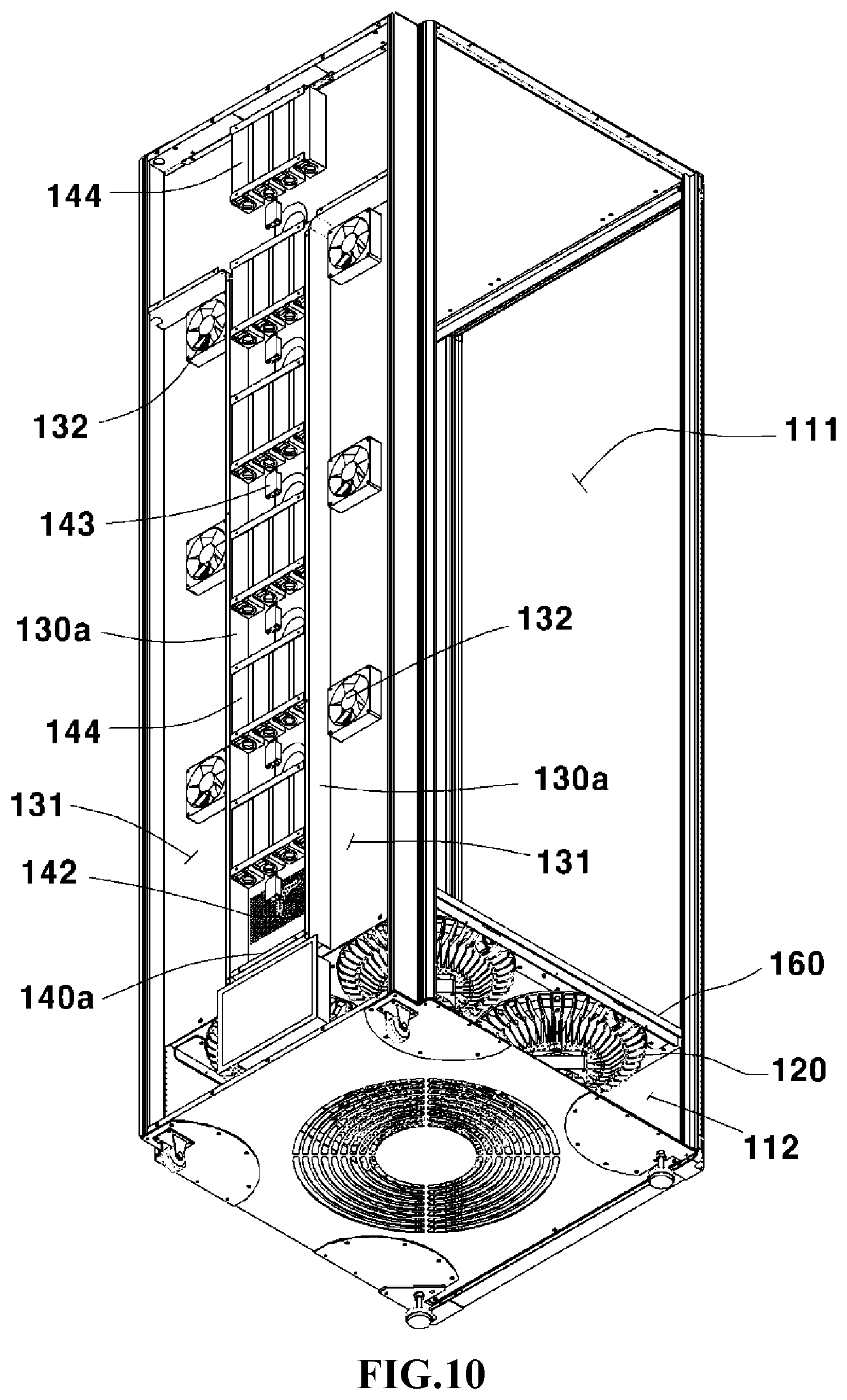 Patent US12359364 Figure 10 – Clothes dryer using LED light source