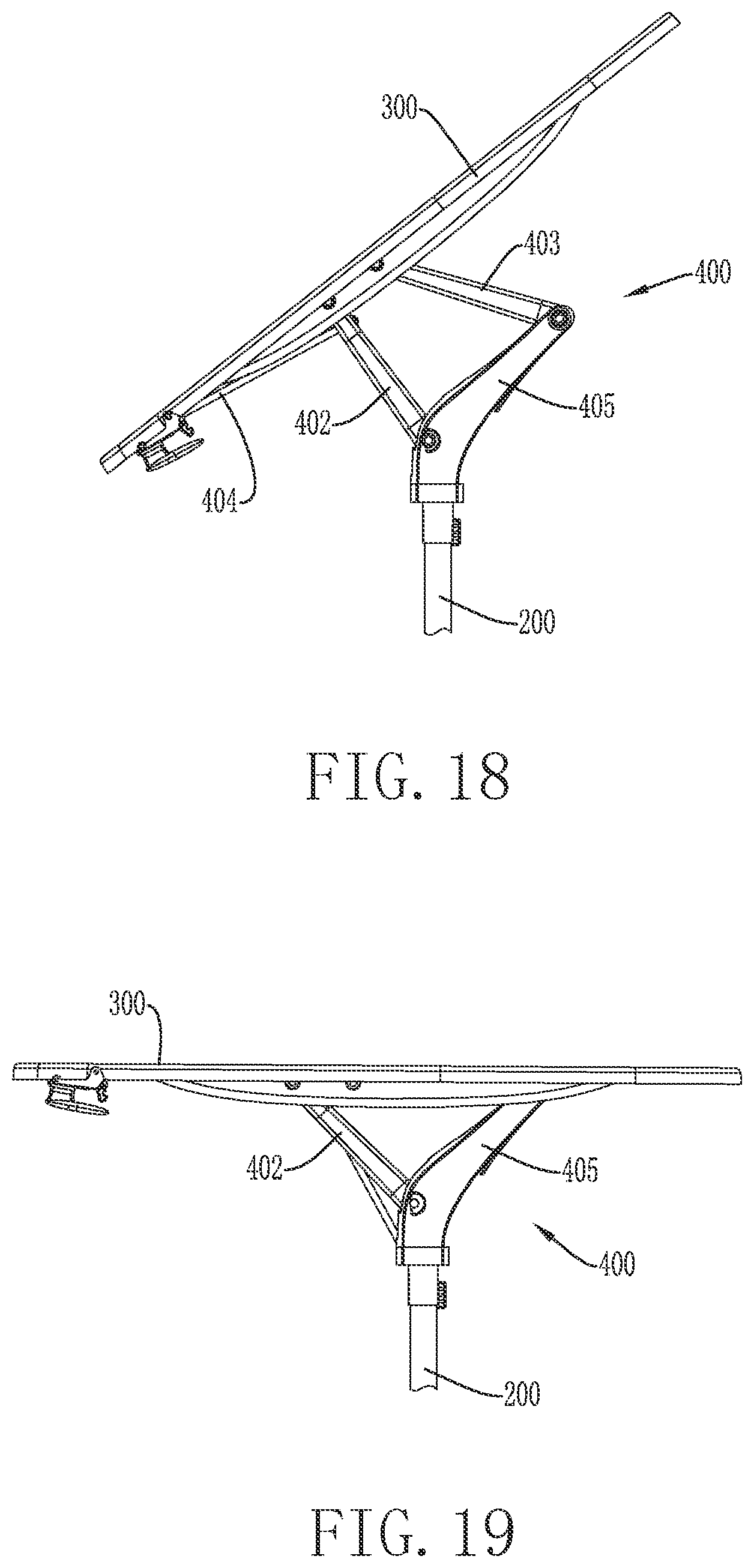 Patent US12359366 Figure 11 – Garment steamer with inclination-angle-adjustable ironing board