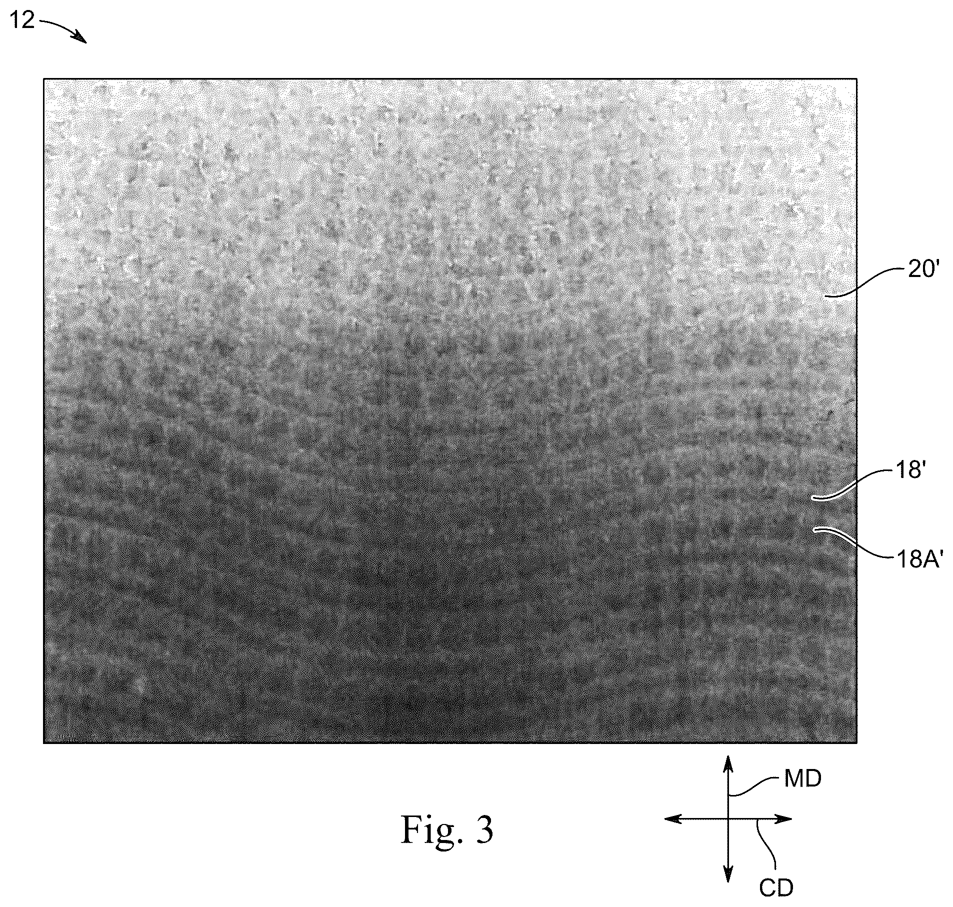 Patent US12359376 Figure 3 – Creped fibrous structures