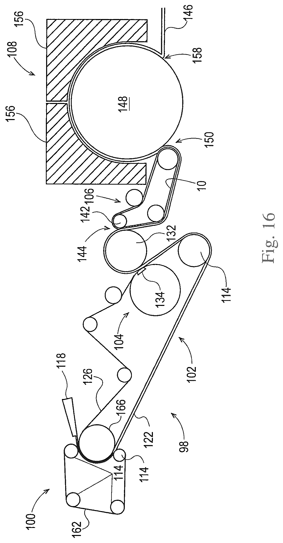 Patent US12359376 Figure 15 – Creped fibrous structures