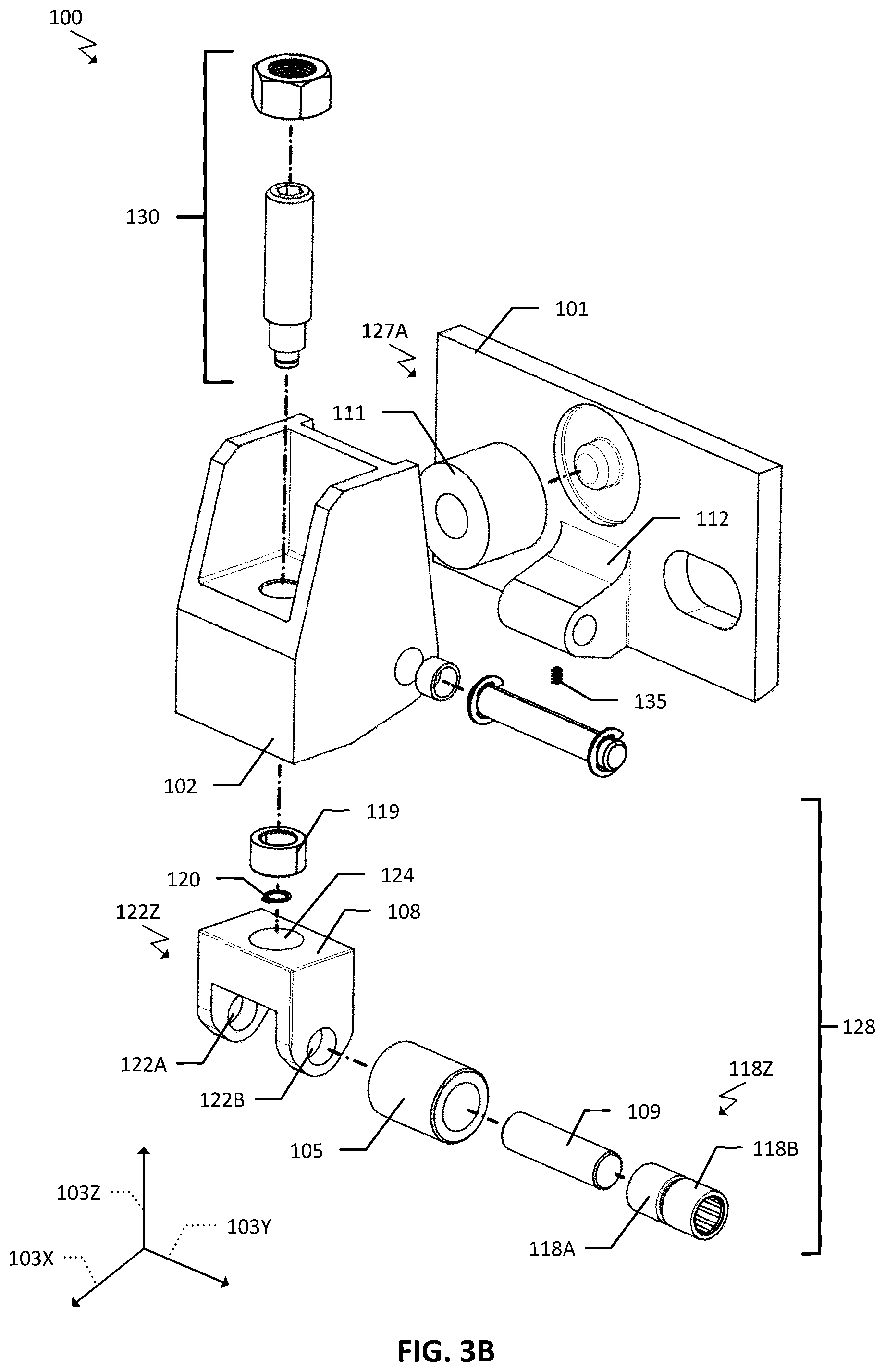 Patent US12359377 Figure 8 – Switch point roller assembly
