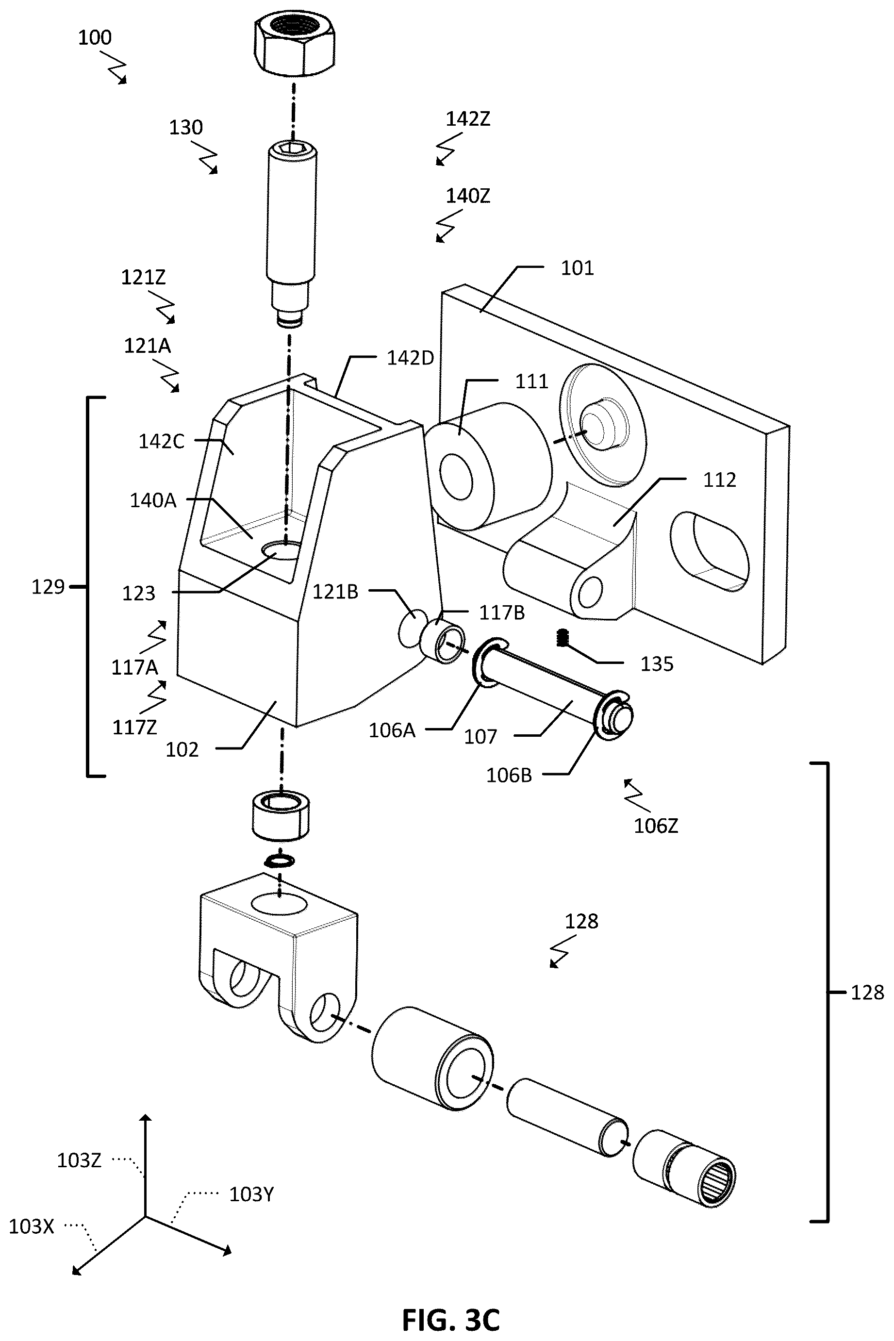 Patent US12359377 Figure 9 – Switch point roller assembly