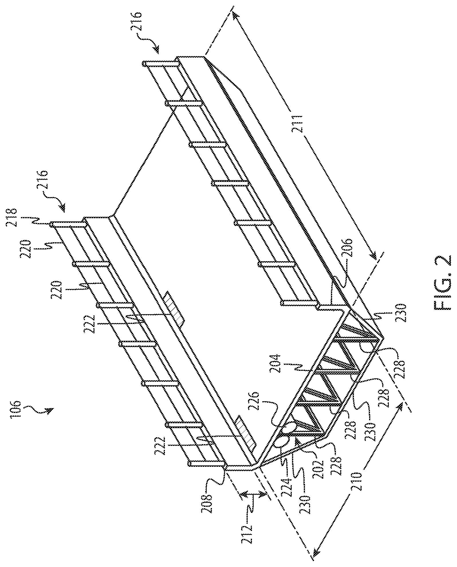 Patent US12359378 Figure 2 – Roadway infrastructure for autonomous vehicles