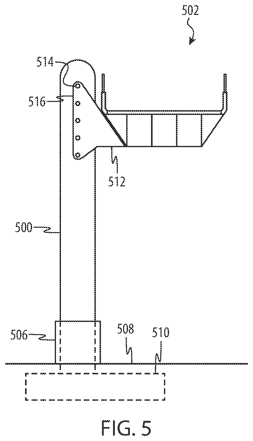 Patent US12359378 Figure 5 – Roadway infrastructure for autonomous vehicles