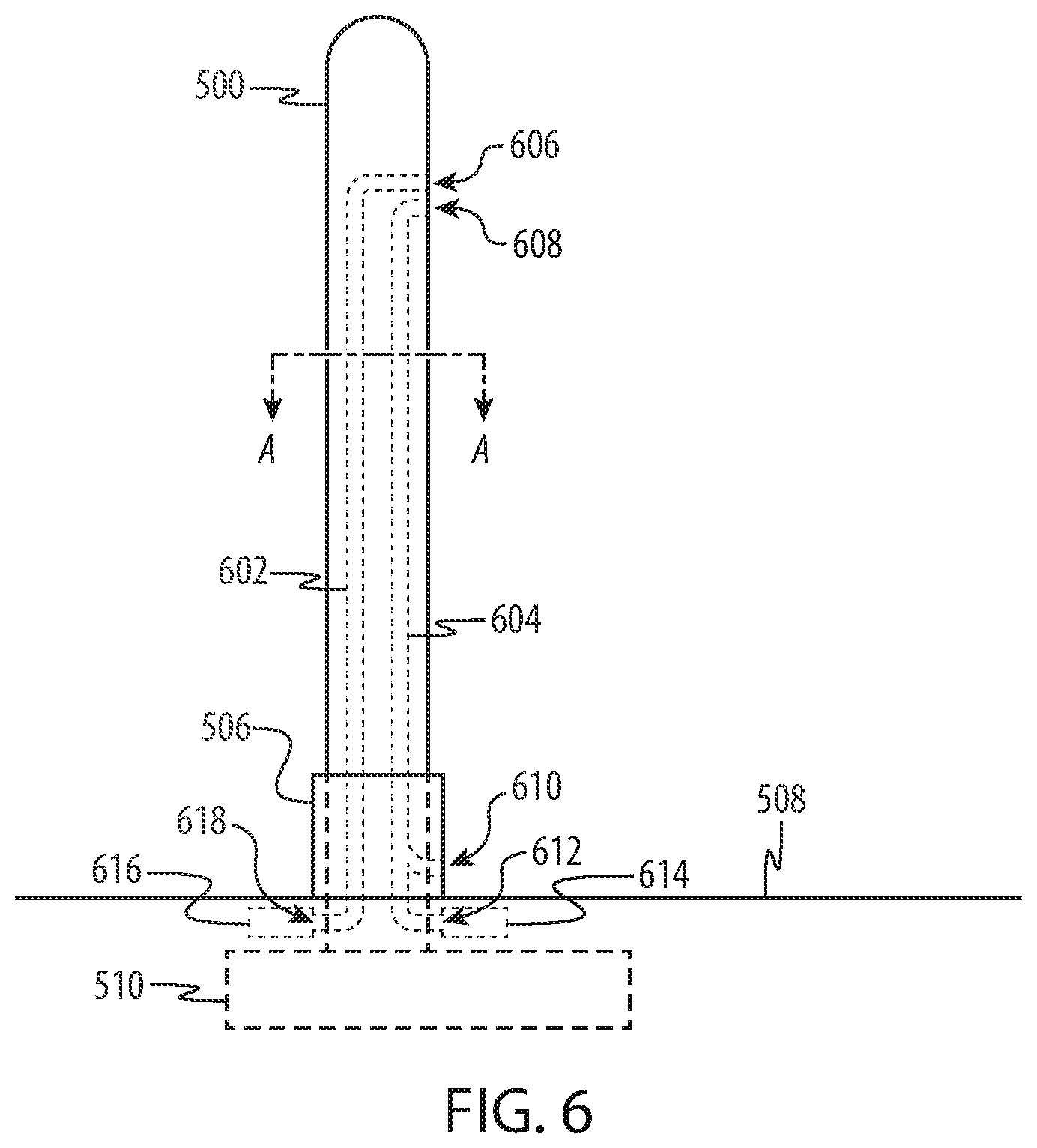 Patent US12359378 Figure 6 – Roadway infrastructure for autonomous vehicles