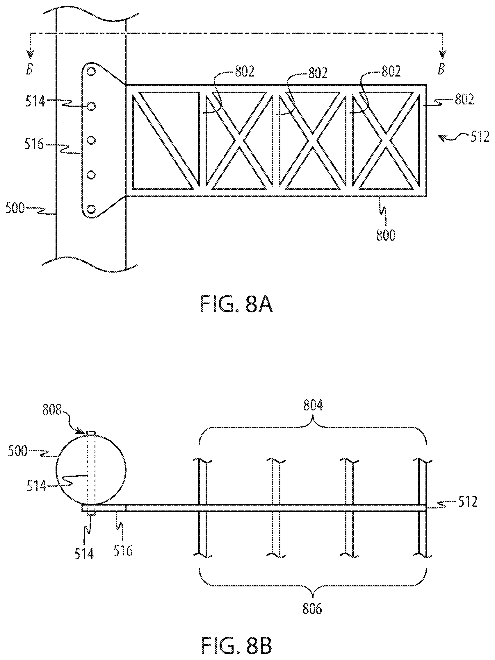Patent US12359378 Figure 8 – Roadway infrastructure for autonomous vehicles