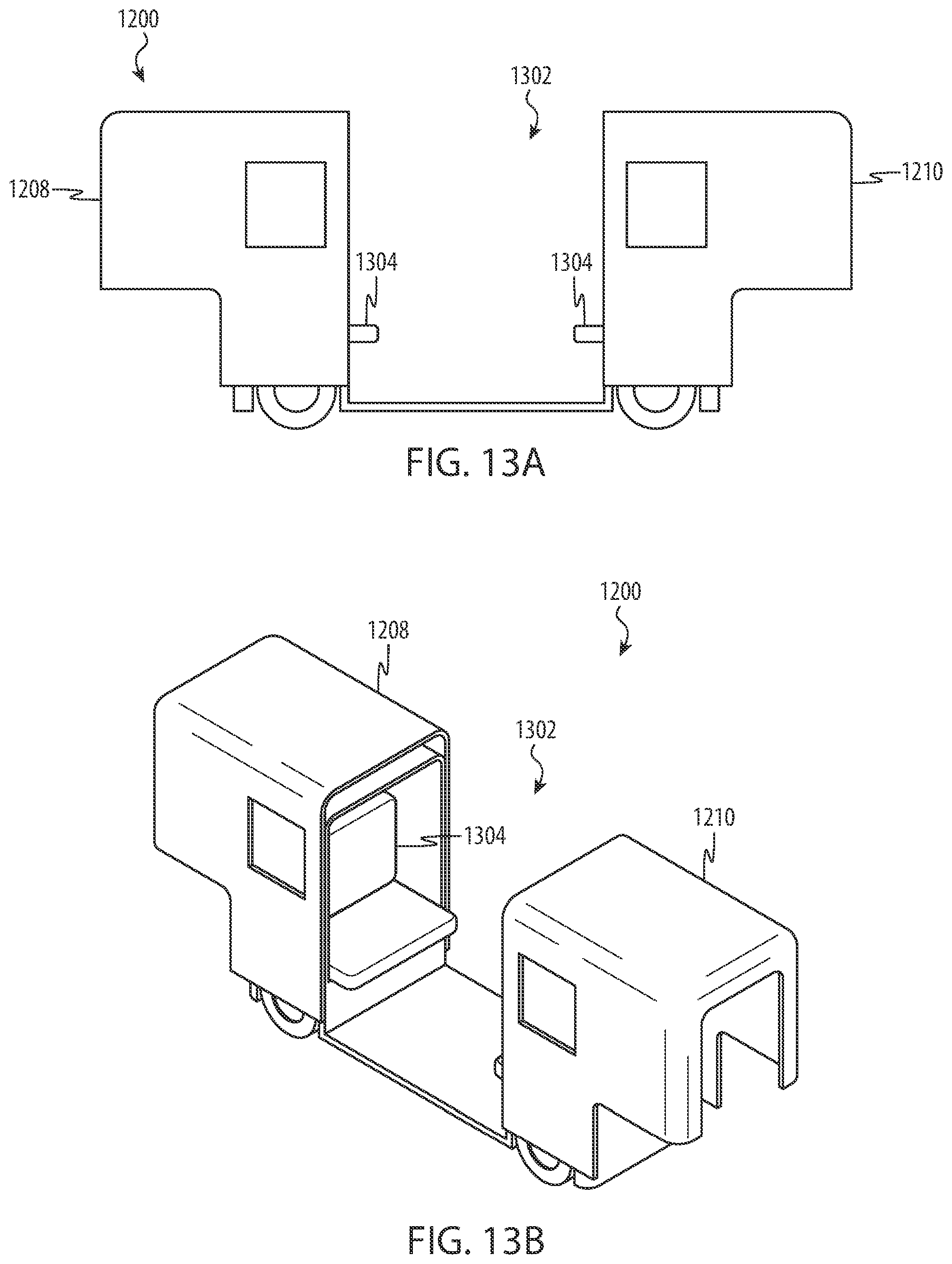 Patent US12359378 Figure 13 – Roadway infrastructure for autonomous vehicles