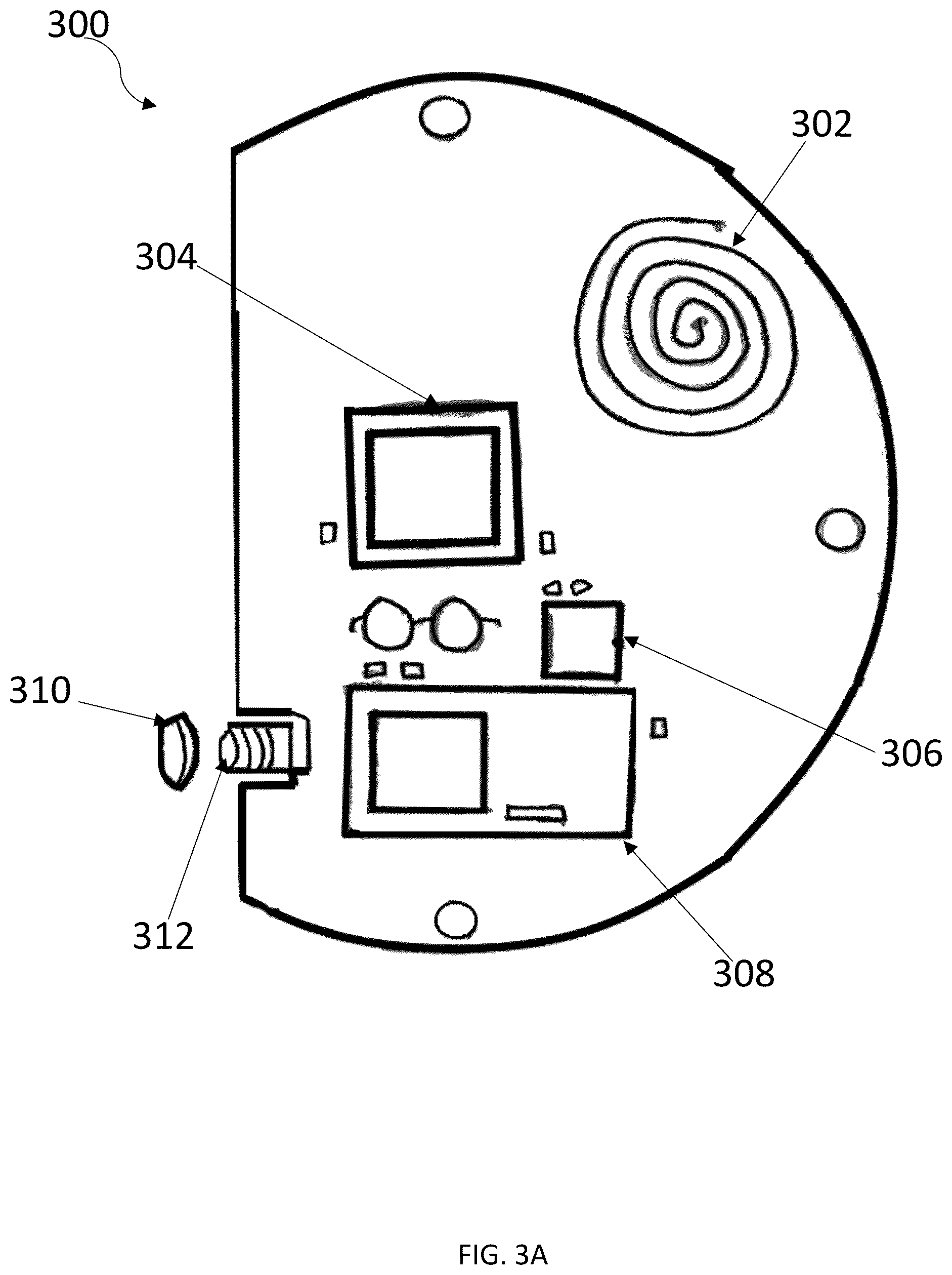 Patent US12359384 Figure 3 – Traffic marker illumination device