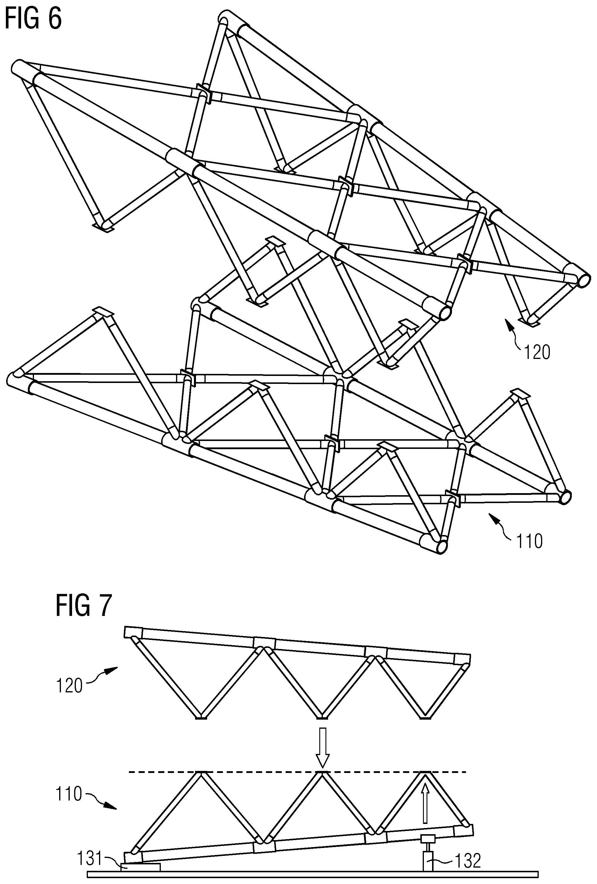 Patent US12359386 Figure 4 – Assembly of a jacket structure