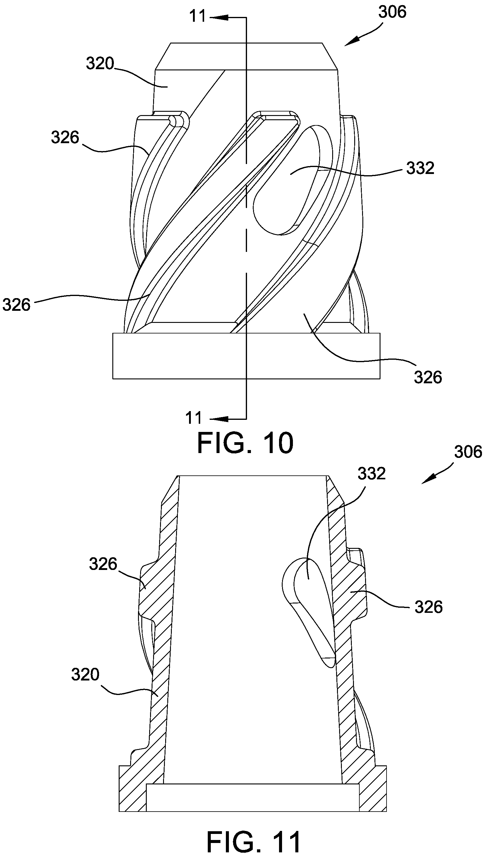 Patent US12359388 Figure 8 – Tapered, locking, anti-reverse coupler assembly for foundation support system