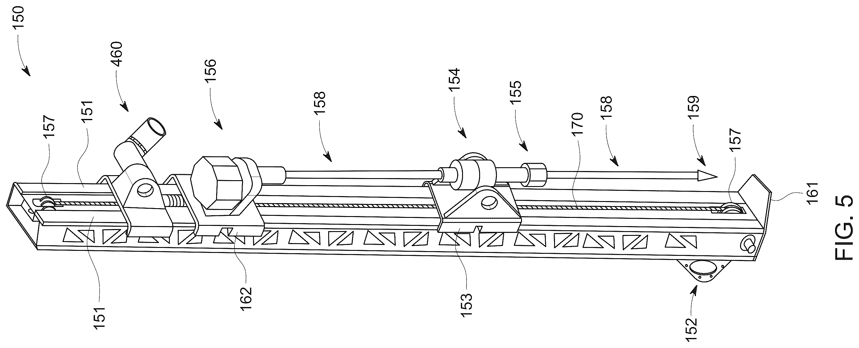 Patent US12359389 Figure 5 – Systems, methods, and machines for automated screw anchor driving