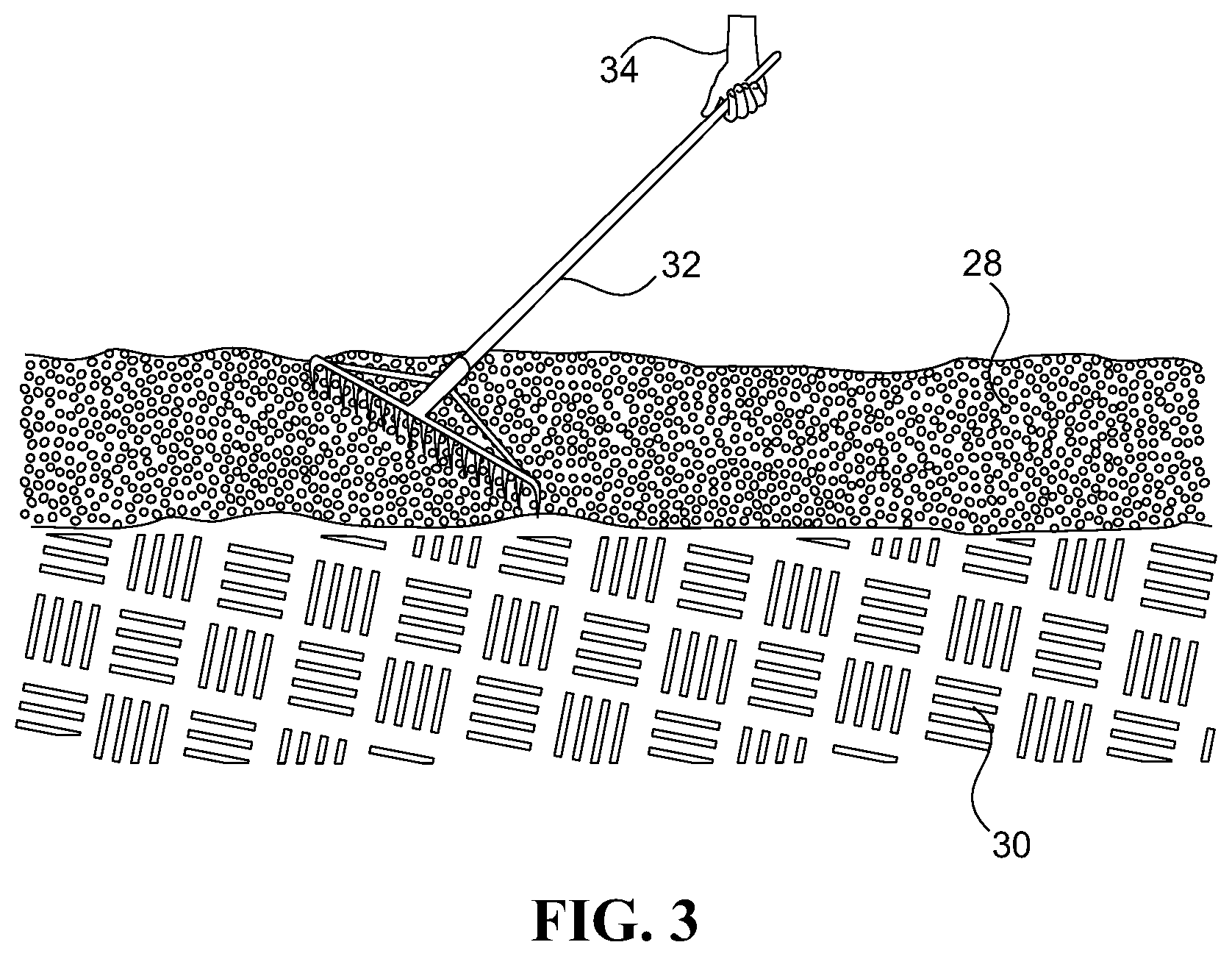 Patent US12359390 Figure 3 – Eco-friendly netting and soil erosion control method using the same
