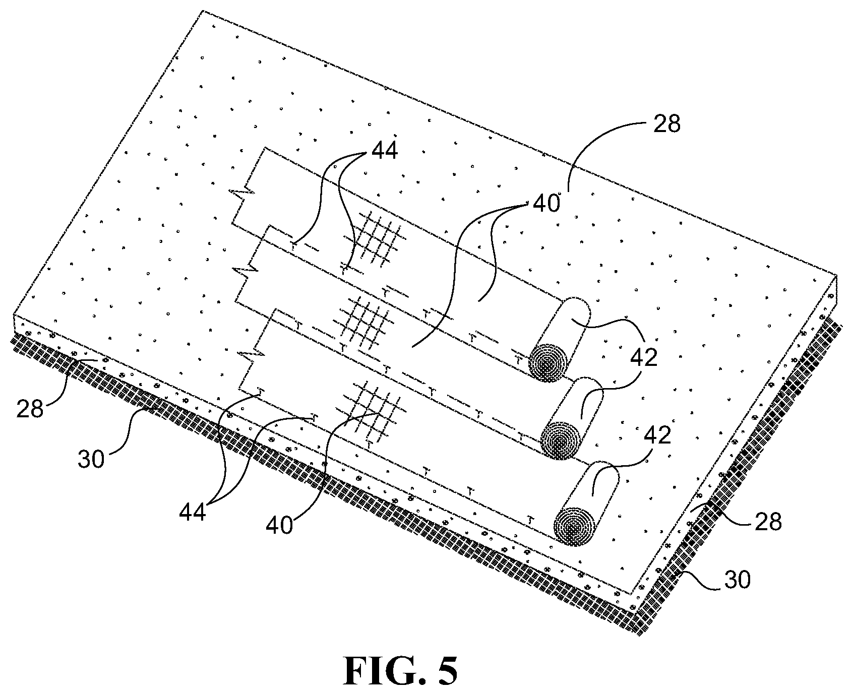 Patent US12359390 Figure 5 – Eco-friendly netting and soil erosion control method using the same