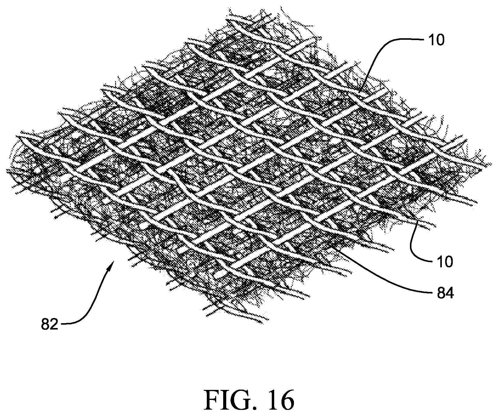 Patent US12359390 Figure 14 – Eco-friendly netting and soil erosion control method using the same