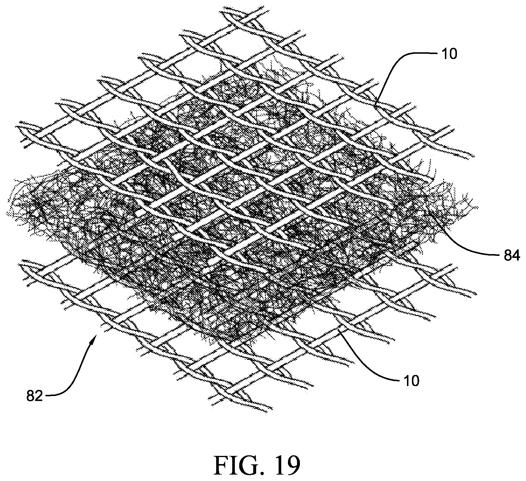 Patent US12359390 Figure 16 – Eco-friendly netting and soil erosion control method using the same