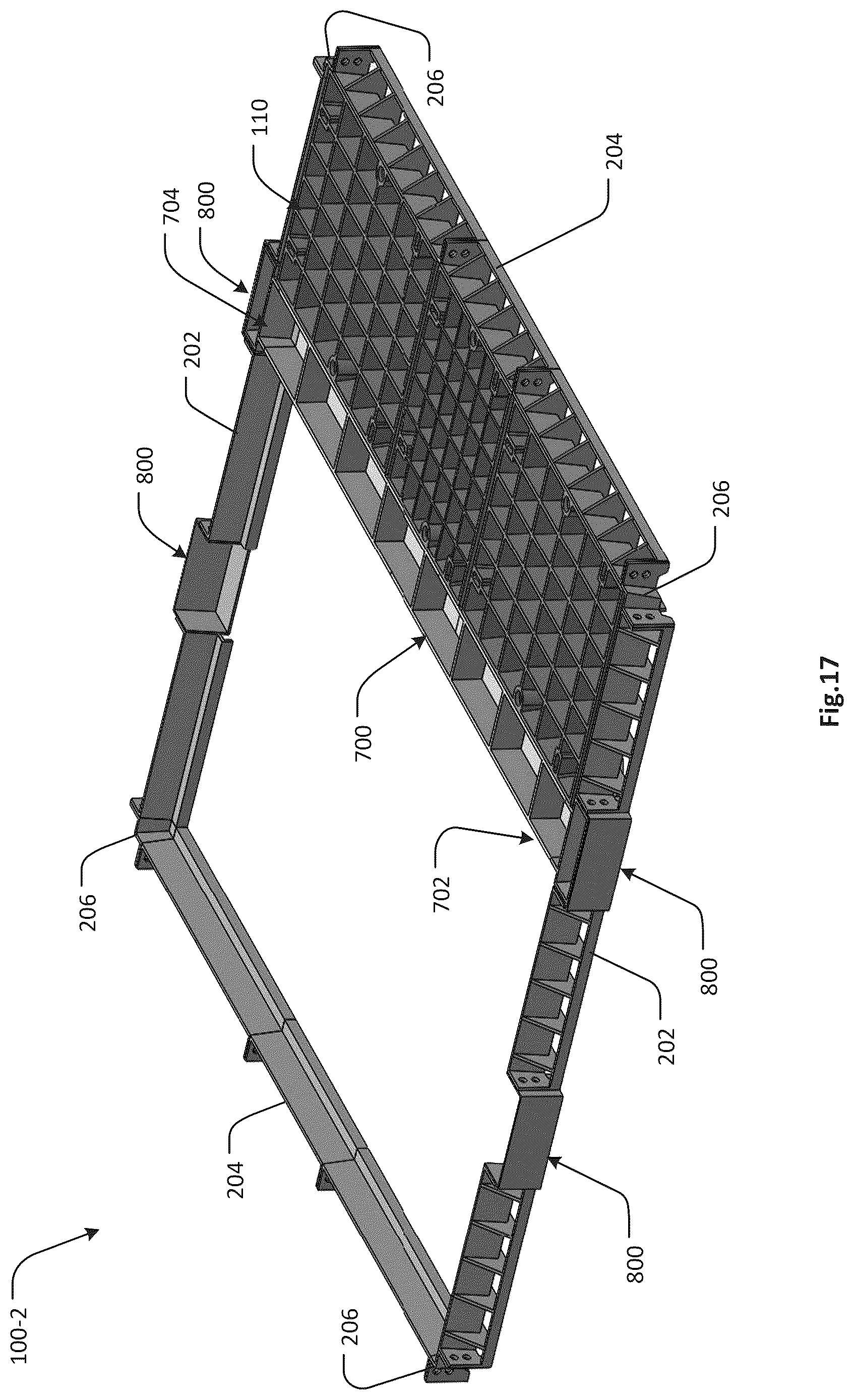 Patent US12359391 Figure 14 – Modular access cover