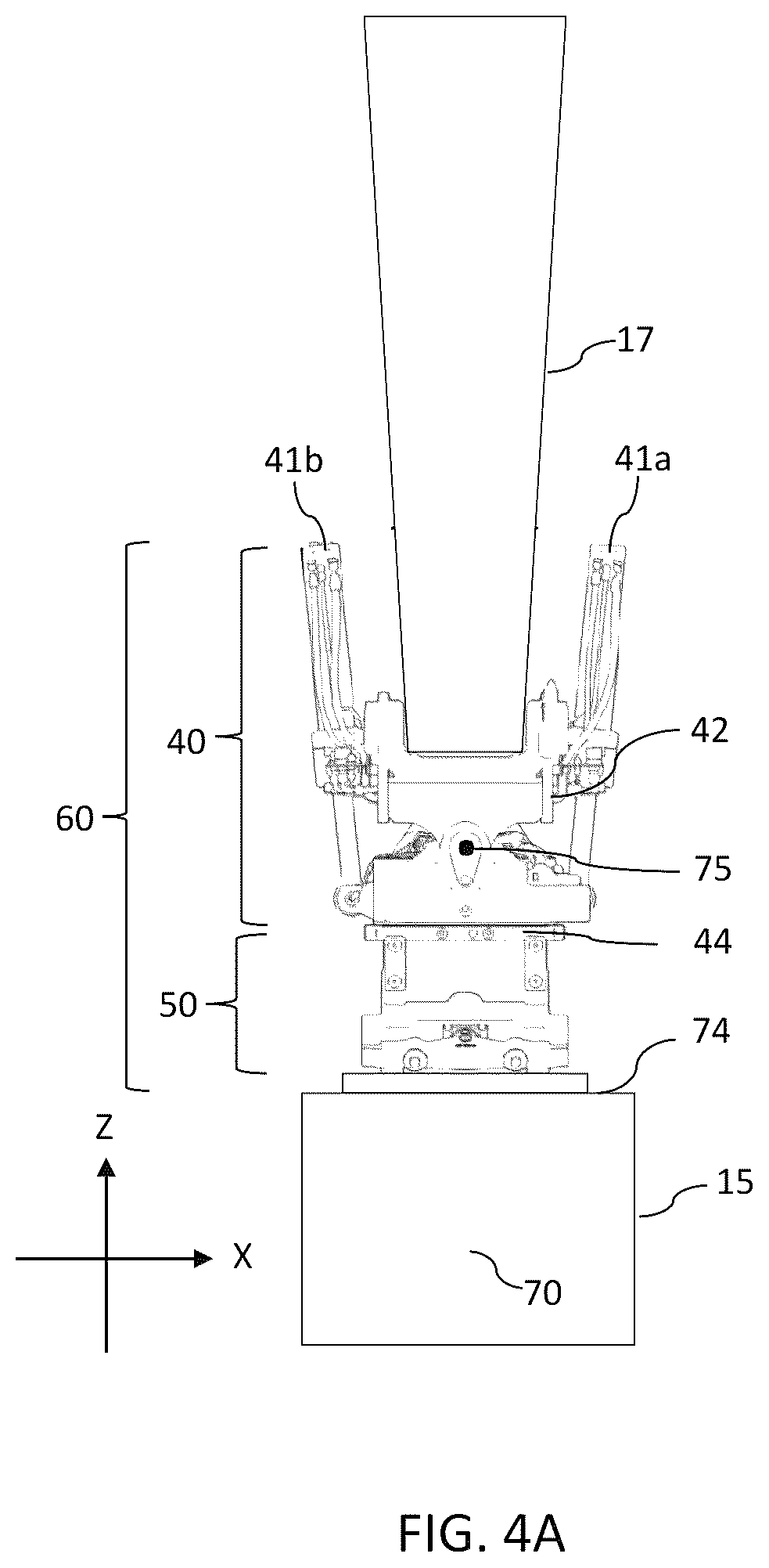 Patent US12359393 Figure 4 – System and method to support rotation operation of work tool