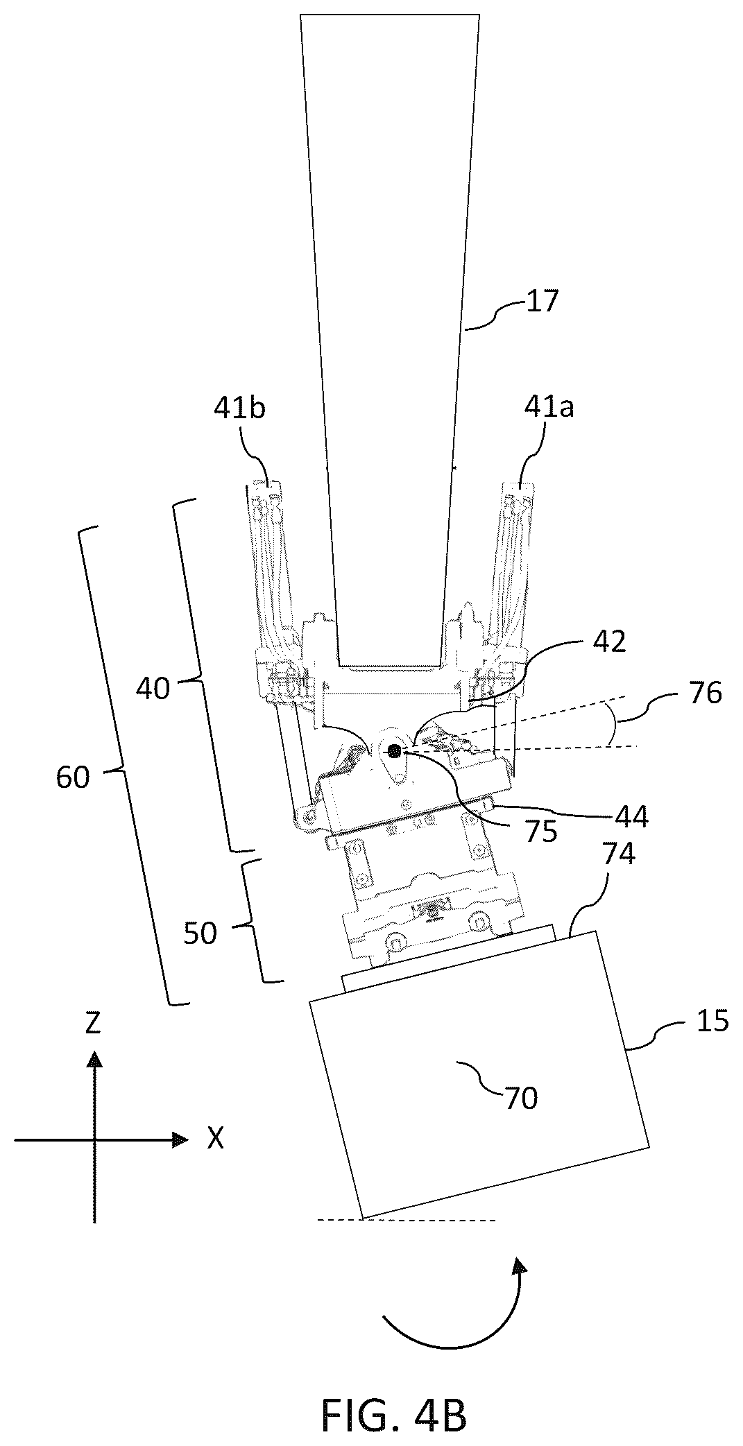 Patent US12359393 Figure 5 – System and method to support rotation operation of work tool