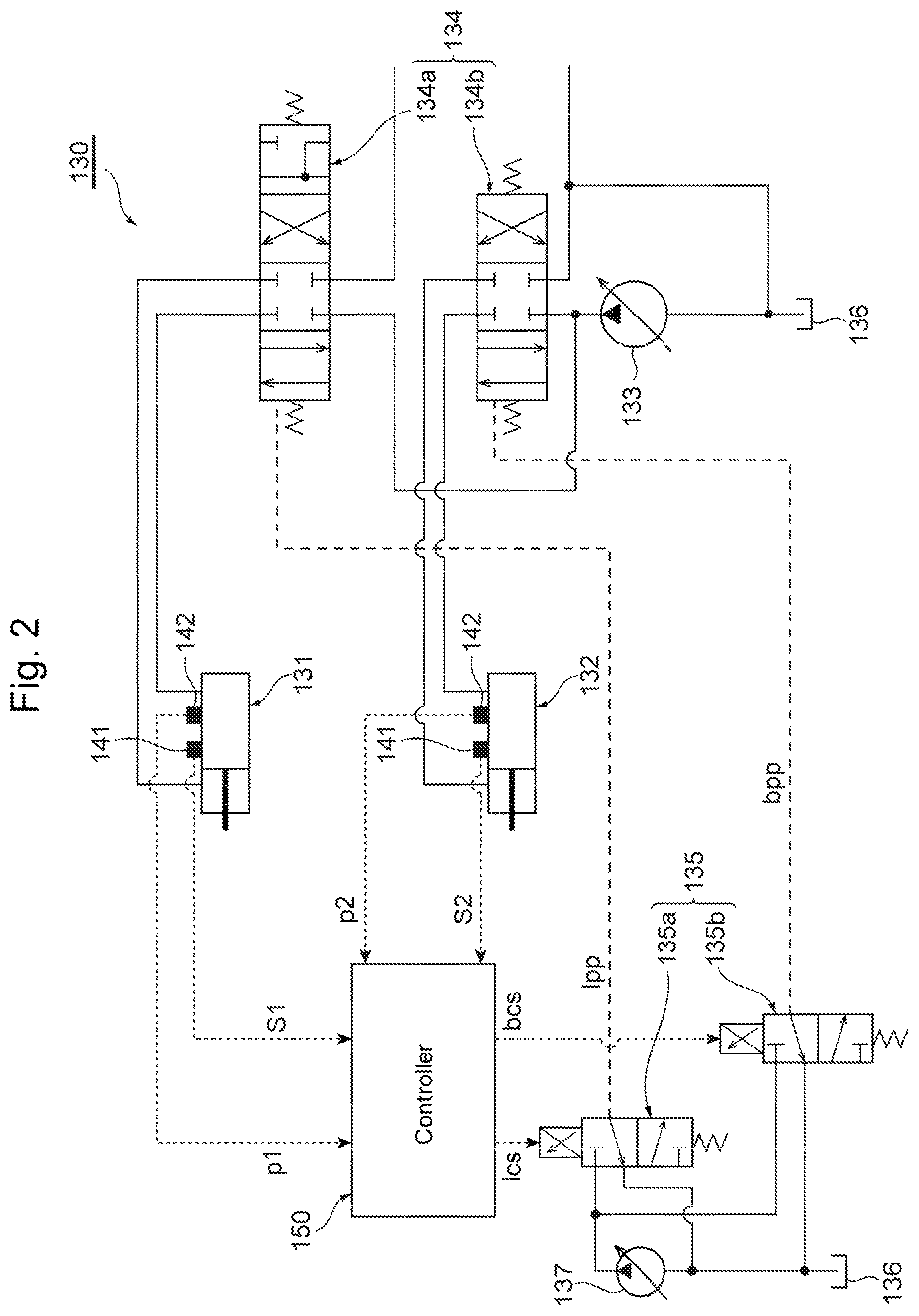 Patent US12359394 Figure 2 – Work vehicle