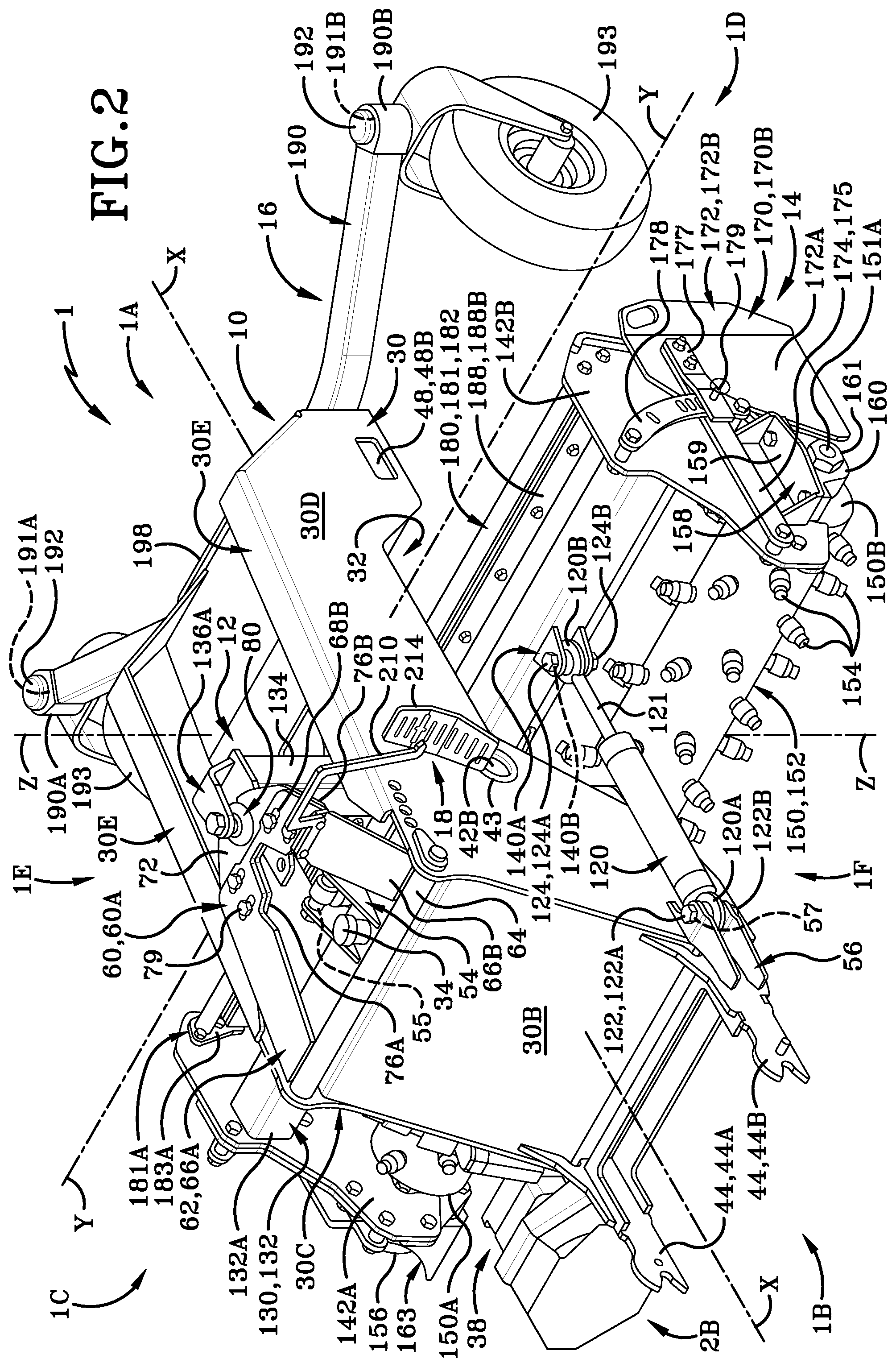 Patent US12359395 Figure 2 – Power rake