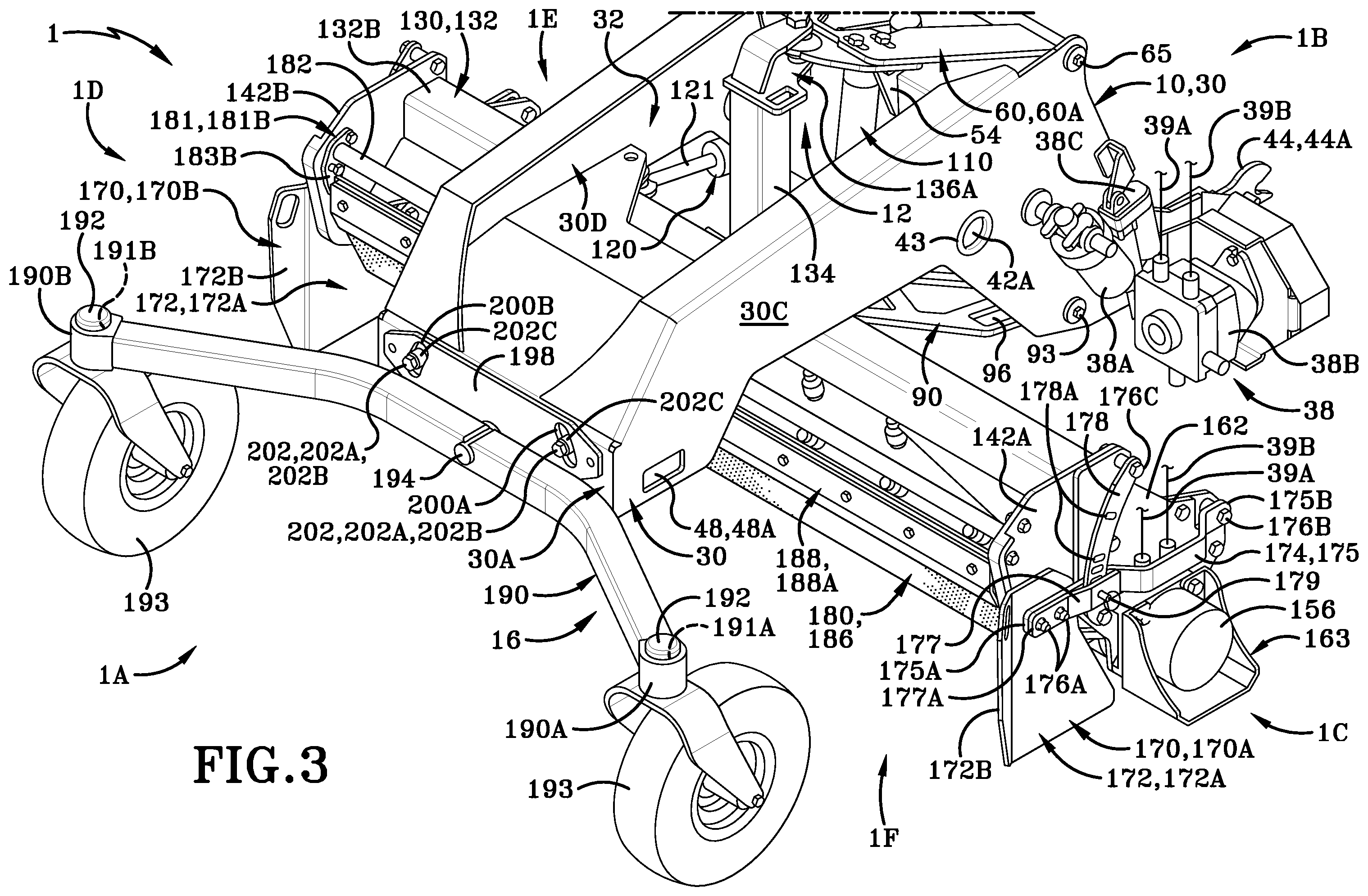 Patent US12359395 Figure 3 – Power rake