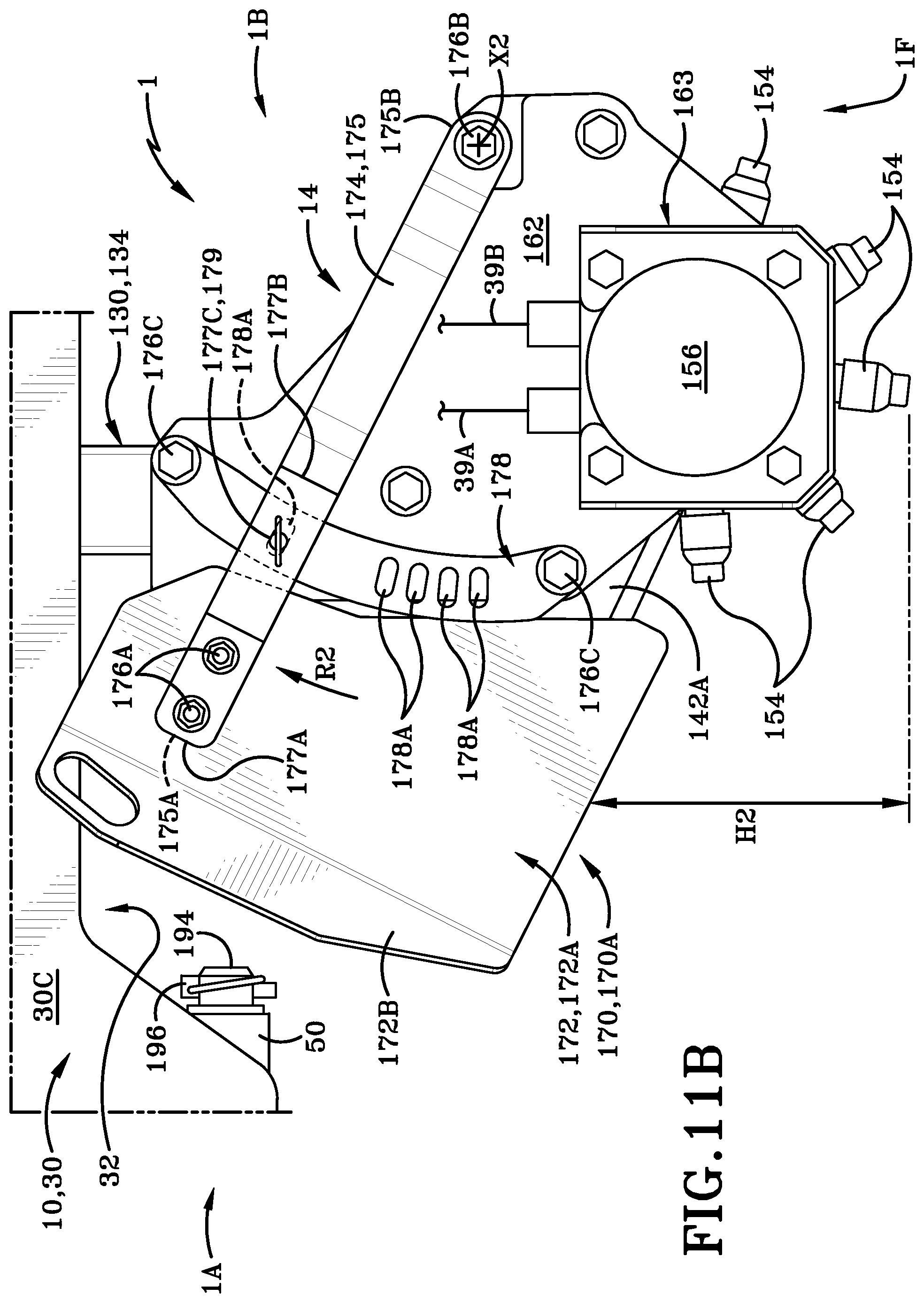 Patent US12359395 Figure 16 – Power rake