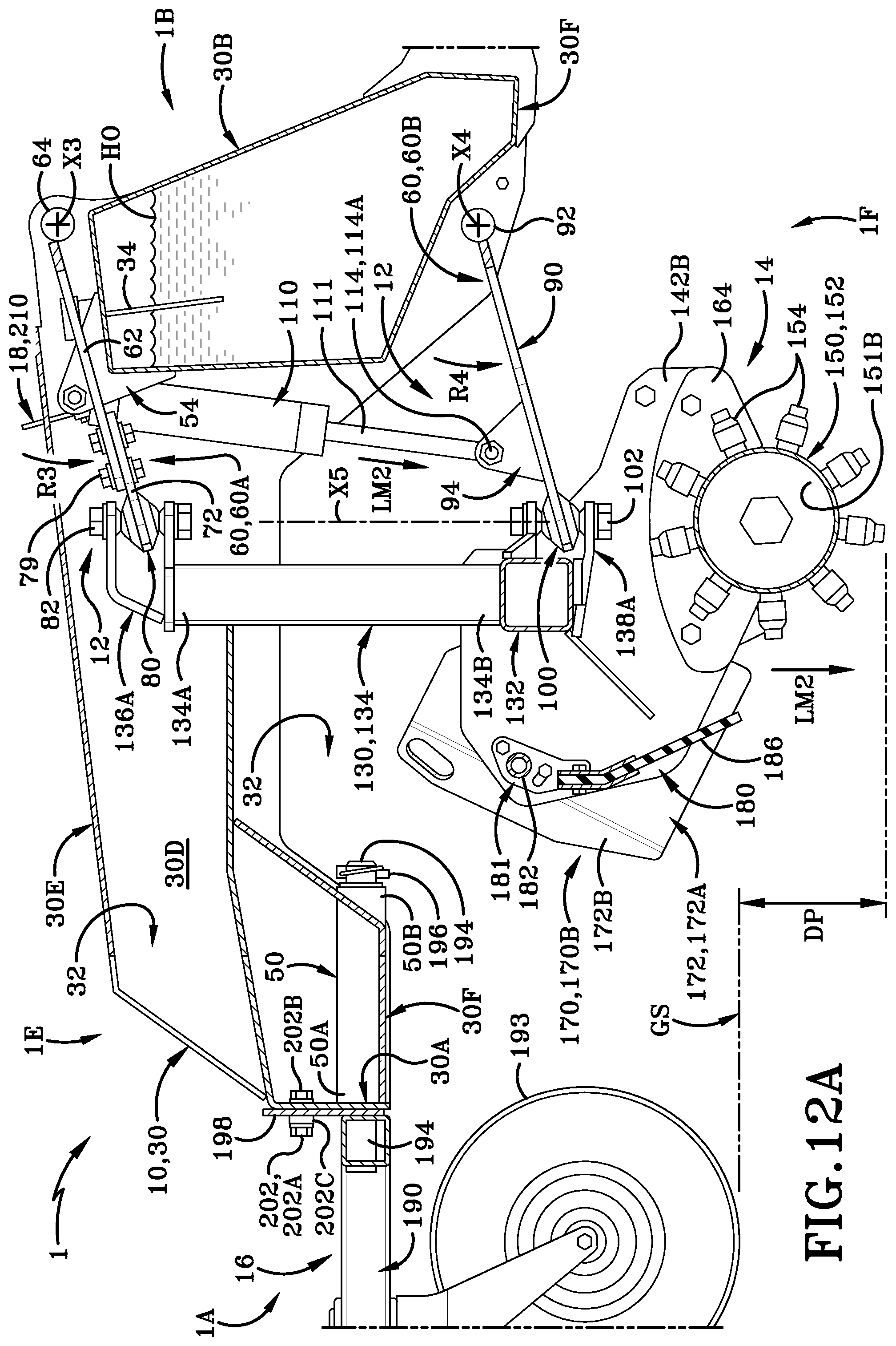 Patent US12359395 Figure 17 – Power rake