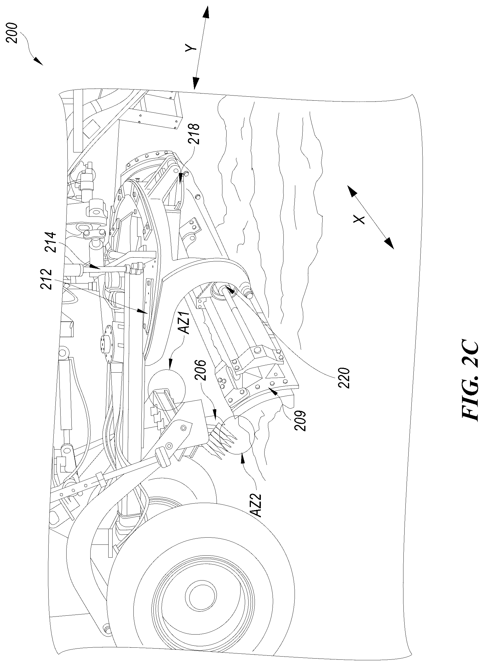 Patent US12359396 Figure 5 – Damage avoidance systems and methods for motor grader scarifiers