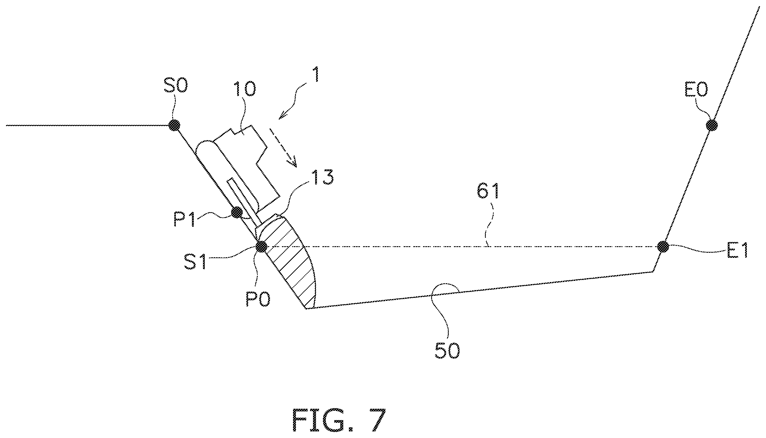Patent US12359397 Figure 7 – System for controlling work machine, method, and work machine