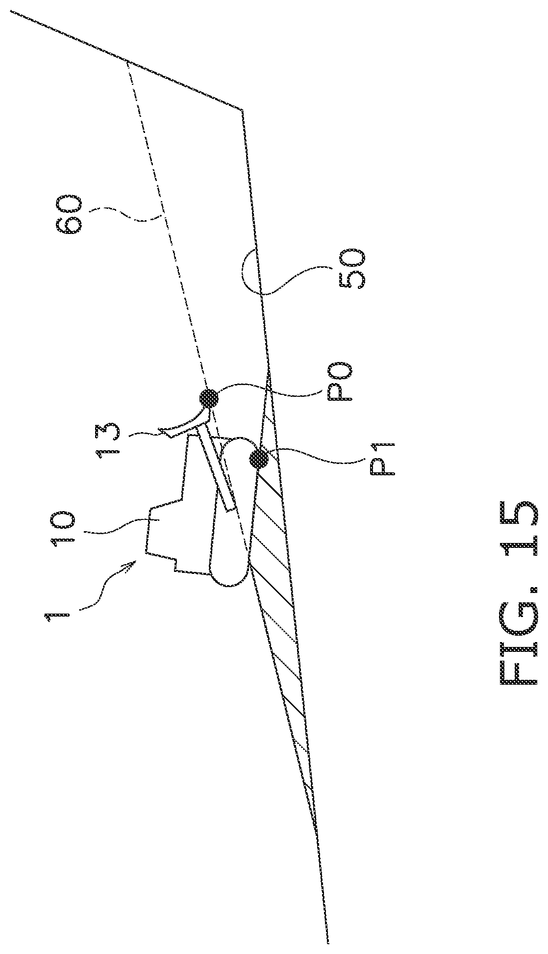 Patent US12359397 Figure 15 – System for controlling work machine, method, and work machine