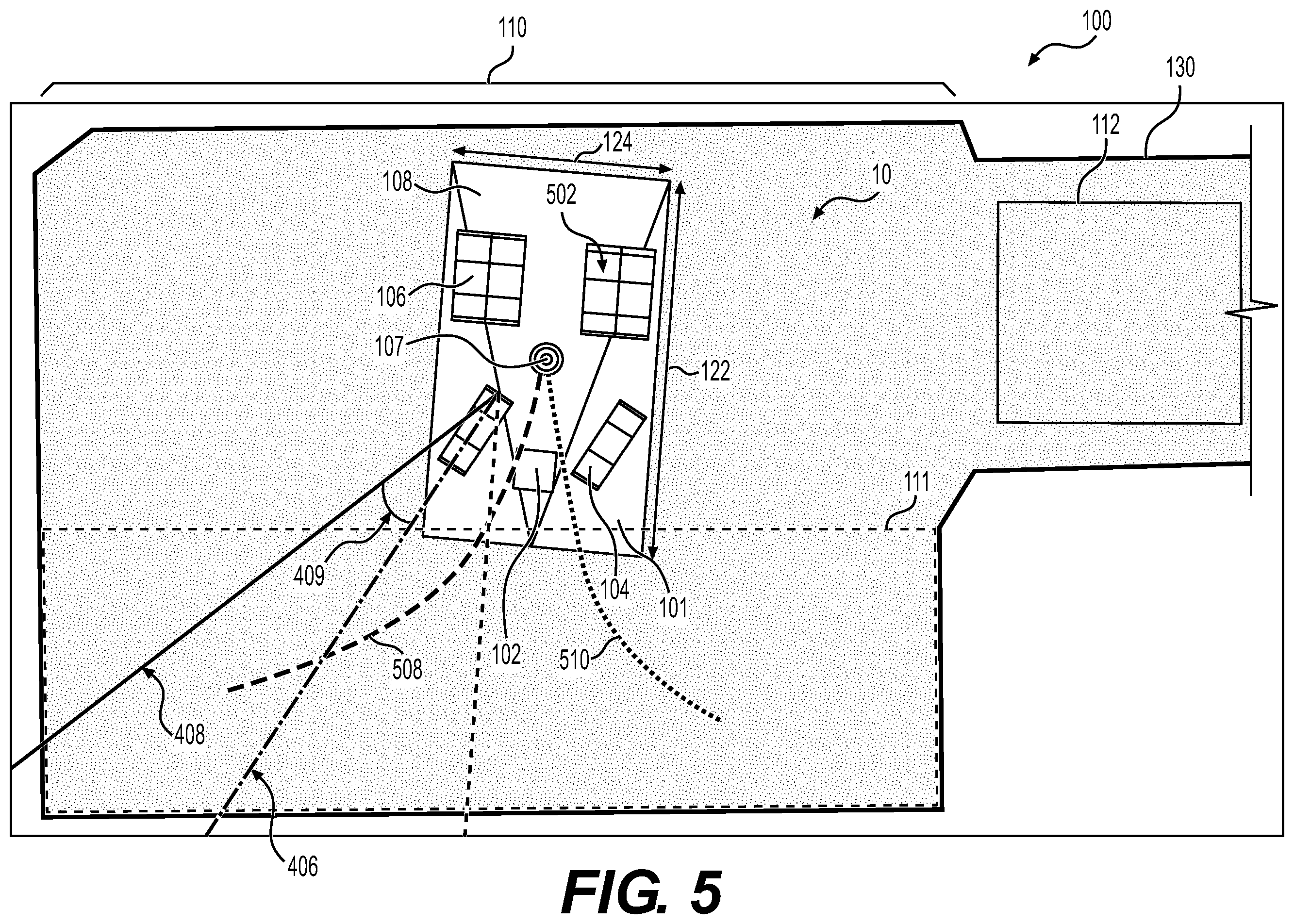 Patent US12359398 Figure 5 – Automatic steering of vehicle