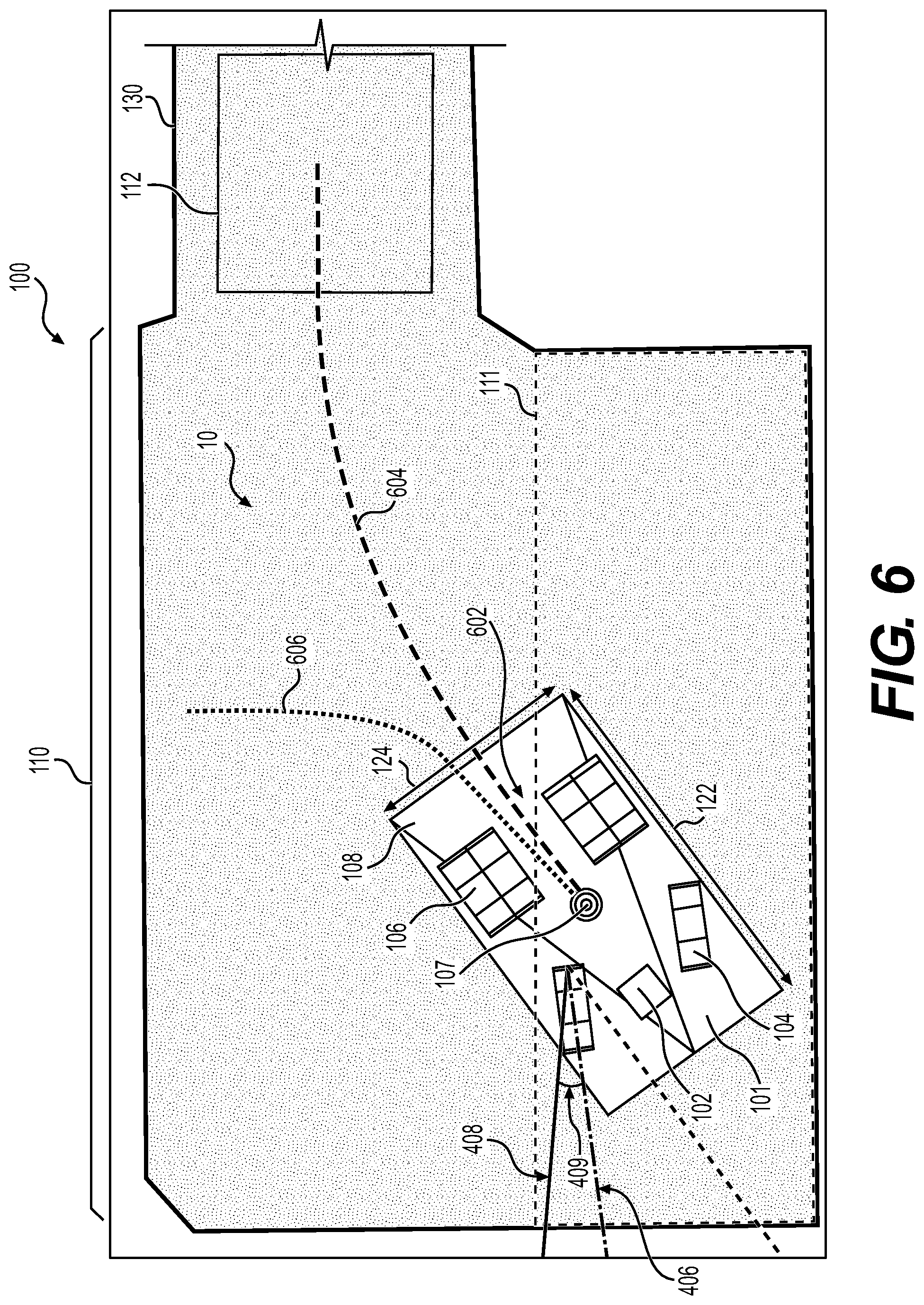 Patent US12359398 Figure 6 – Automatic steering of vehicle