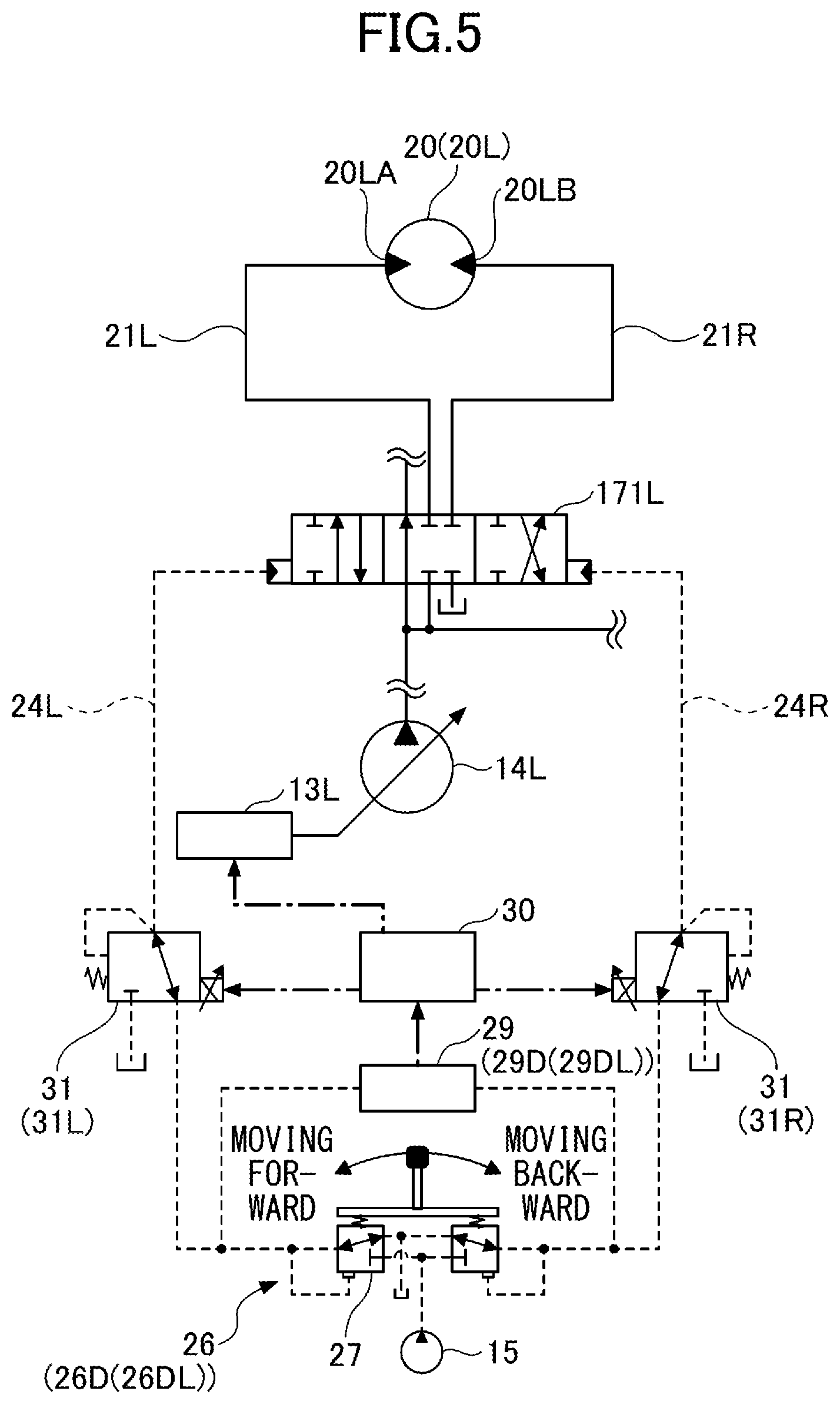 Patent US12359400 Figure 5 – Excavator