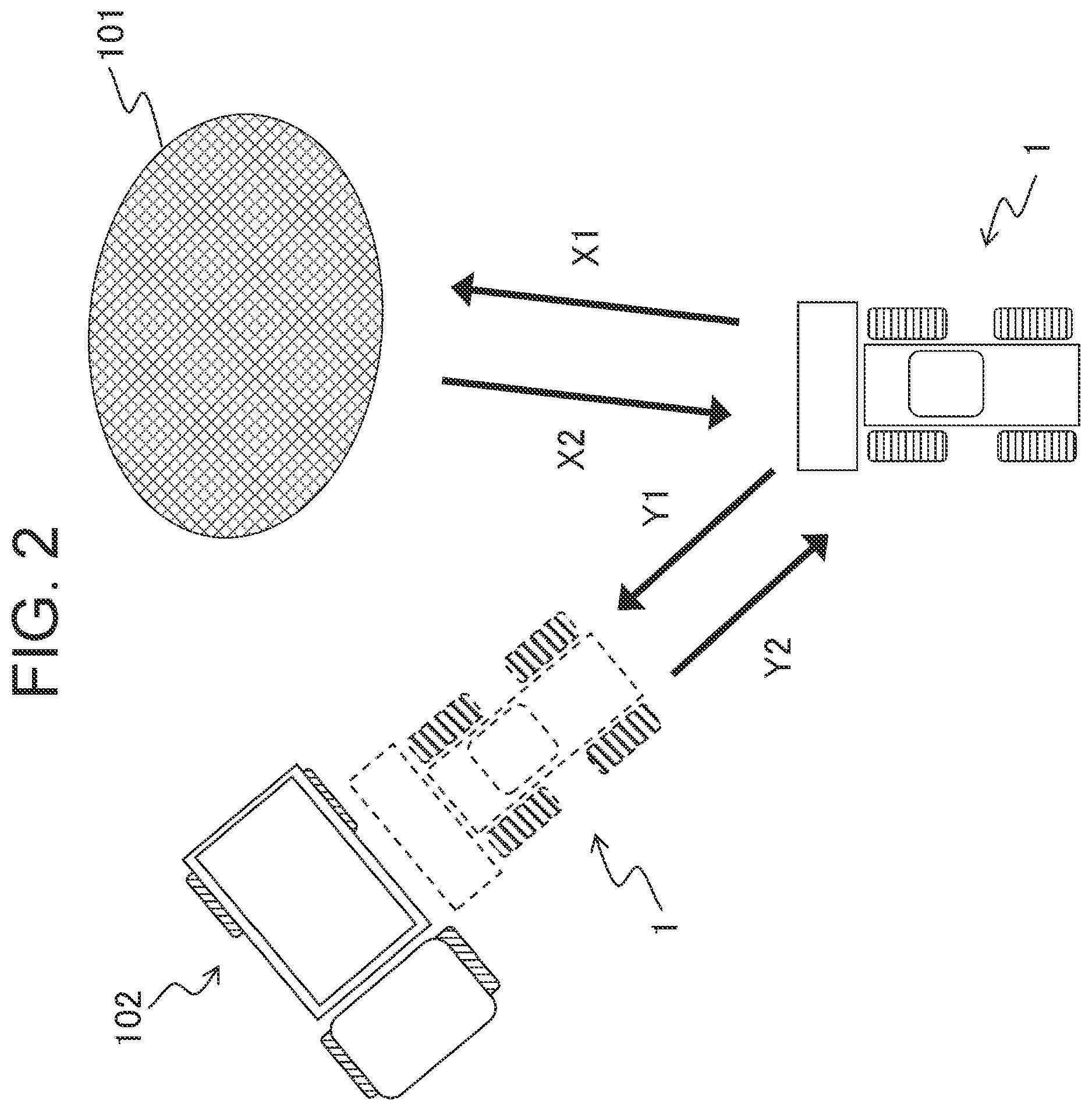 Patent US12359402 Figure 2 – Work vehicle