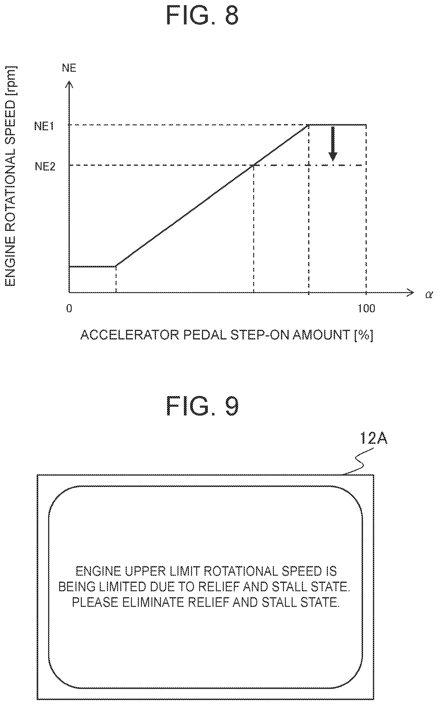 Patent US12359402 Figure 8 – Work vehicle