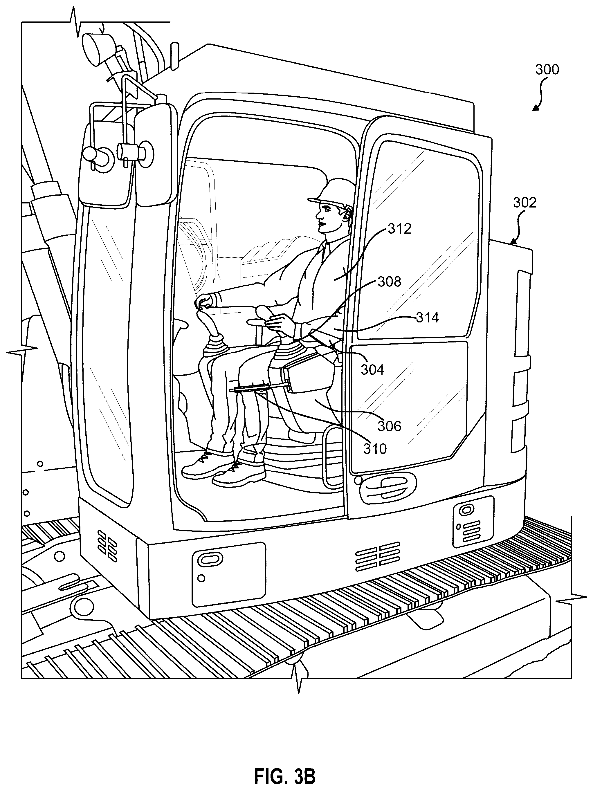 Patent US12359403 Figure 4 – Systems, methods, and controllers to enhance heavy equipment warning