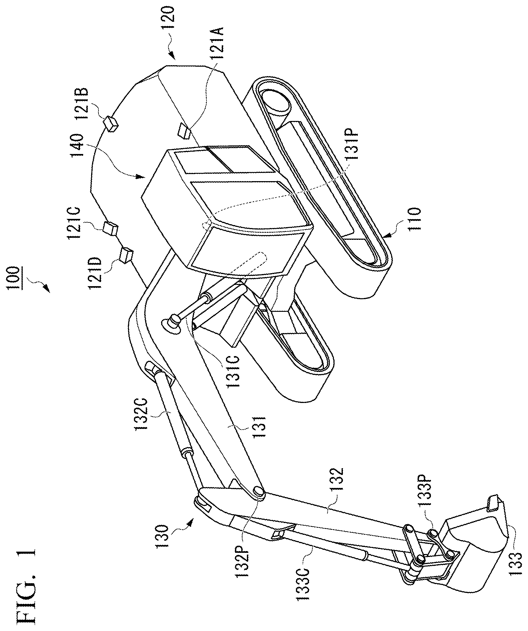 Patent US12359405 Figure 1 – Work machine obstacle notification system and work machine obstacle notification method