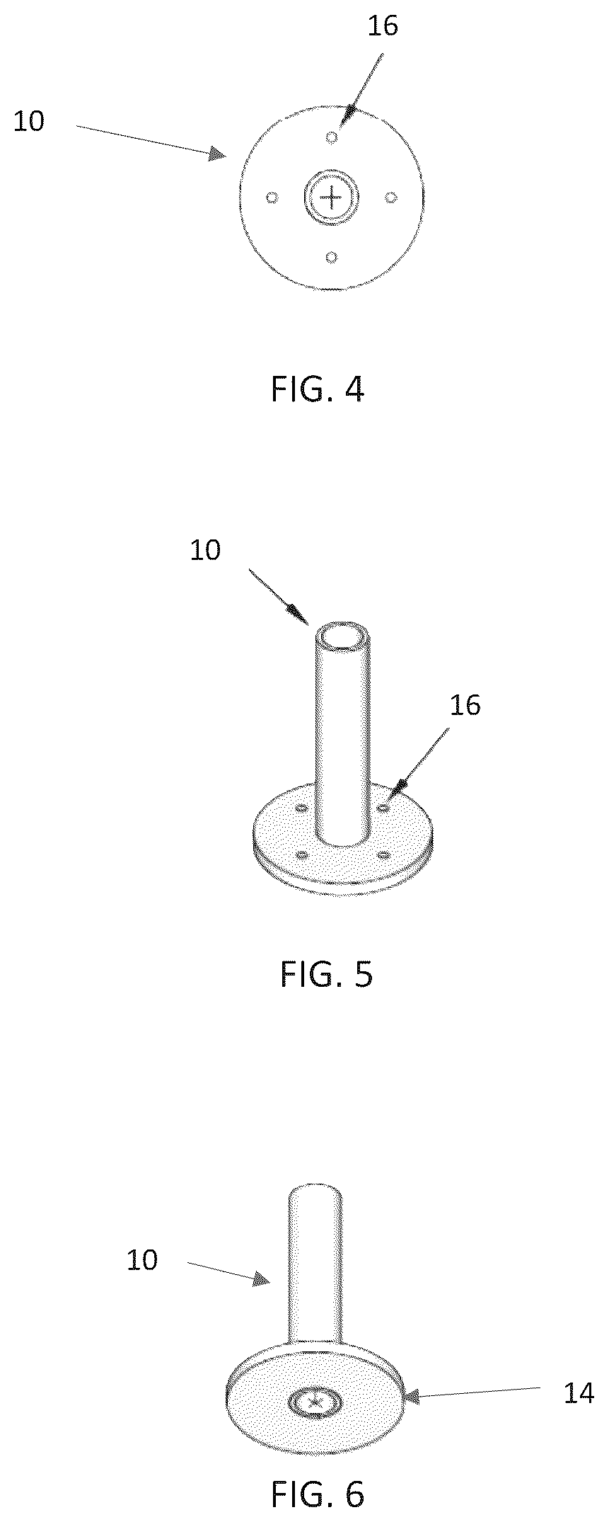 Patent US12359407 Figure 2 – Apparatus and method for installing deck mounted faucets