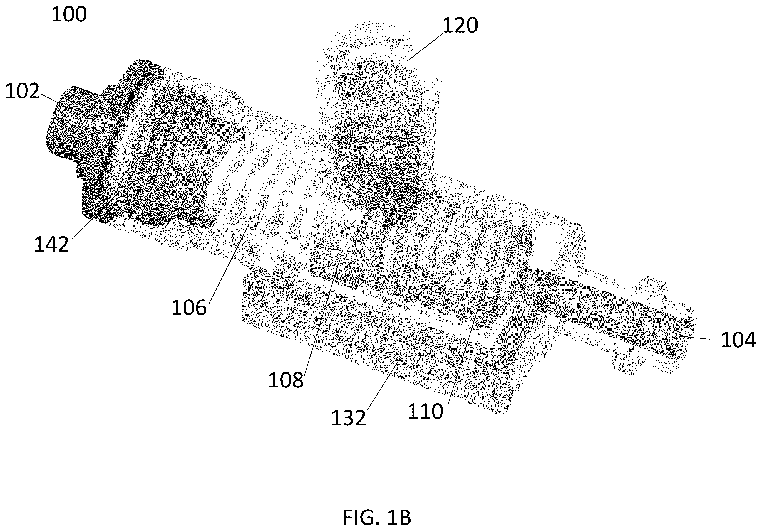 Patent US12359409 Figure 2 – Anti-scald device with shape memory spring