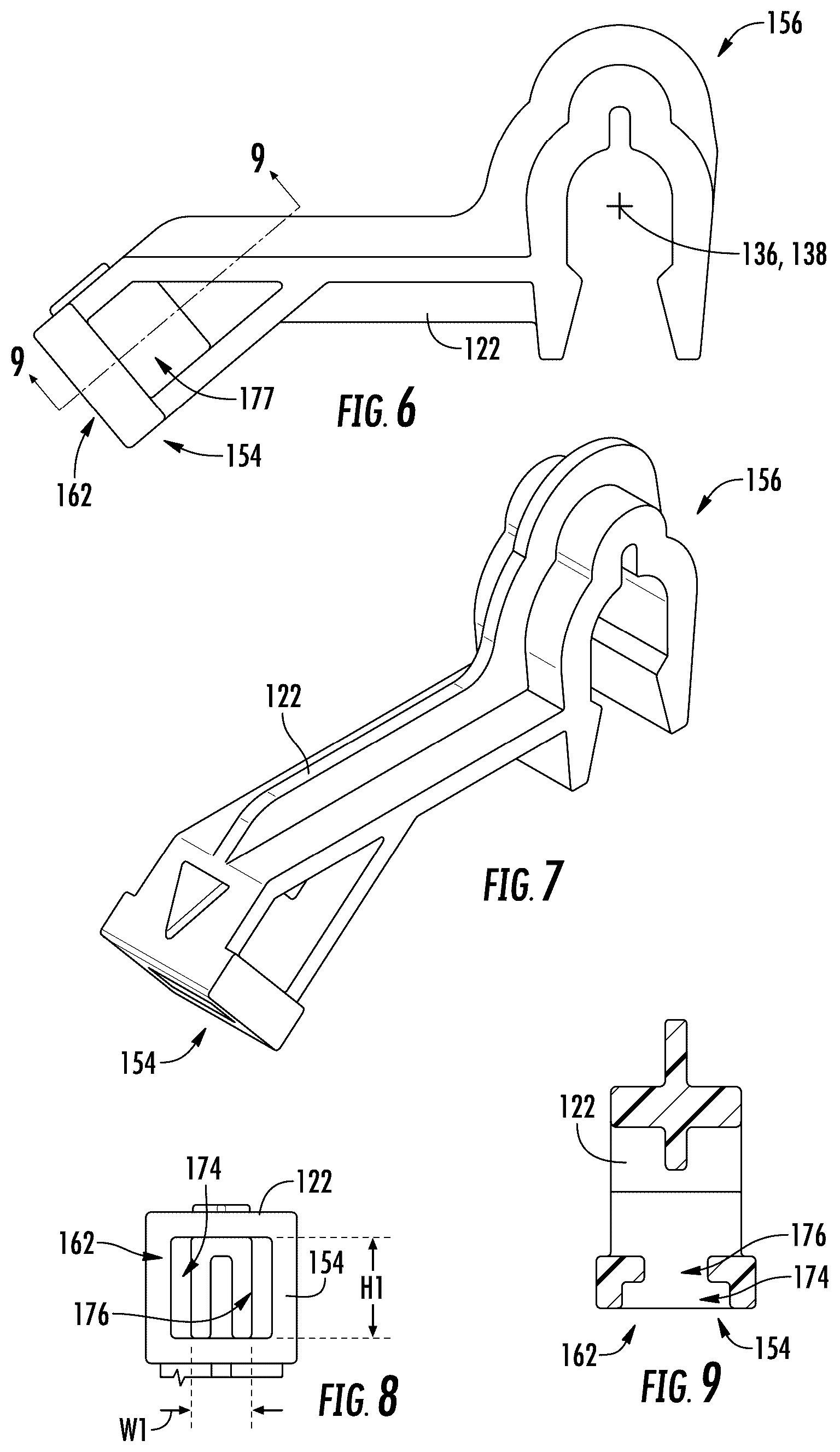 Patent US12359413 Figure 4 – Reconfigurable flapper for different sized flush valves